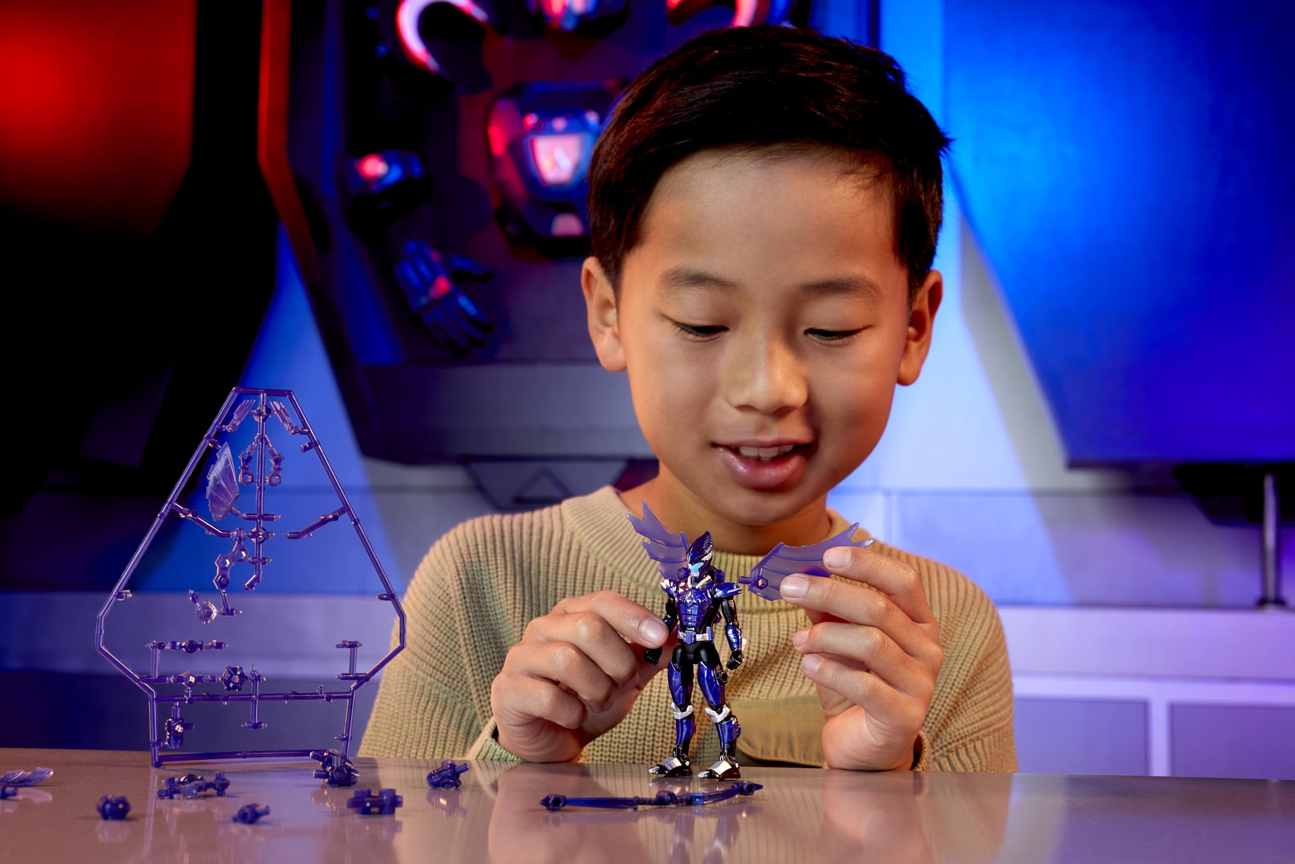 Armorsaurs Pteranodon Pilot (Joon Park) Action Figure Toy, 3.75-Inch Poseable Figure with Interchangeable Armor Pieces and Transforming Weapon, Kids, Boy, Girls, Ages 6+ - Image 12