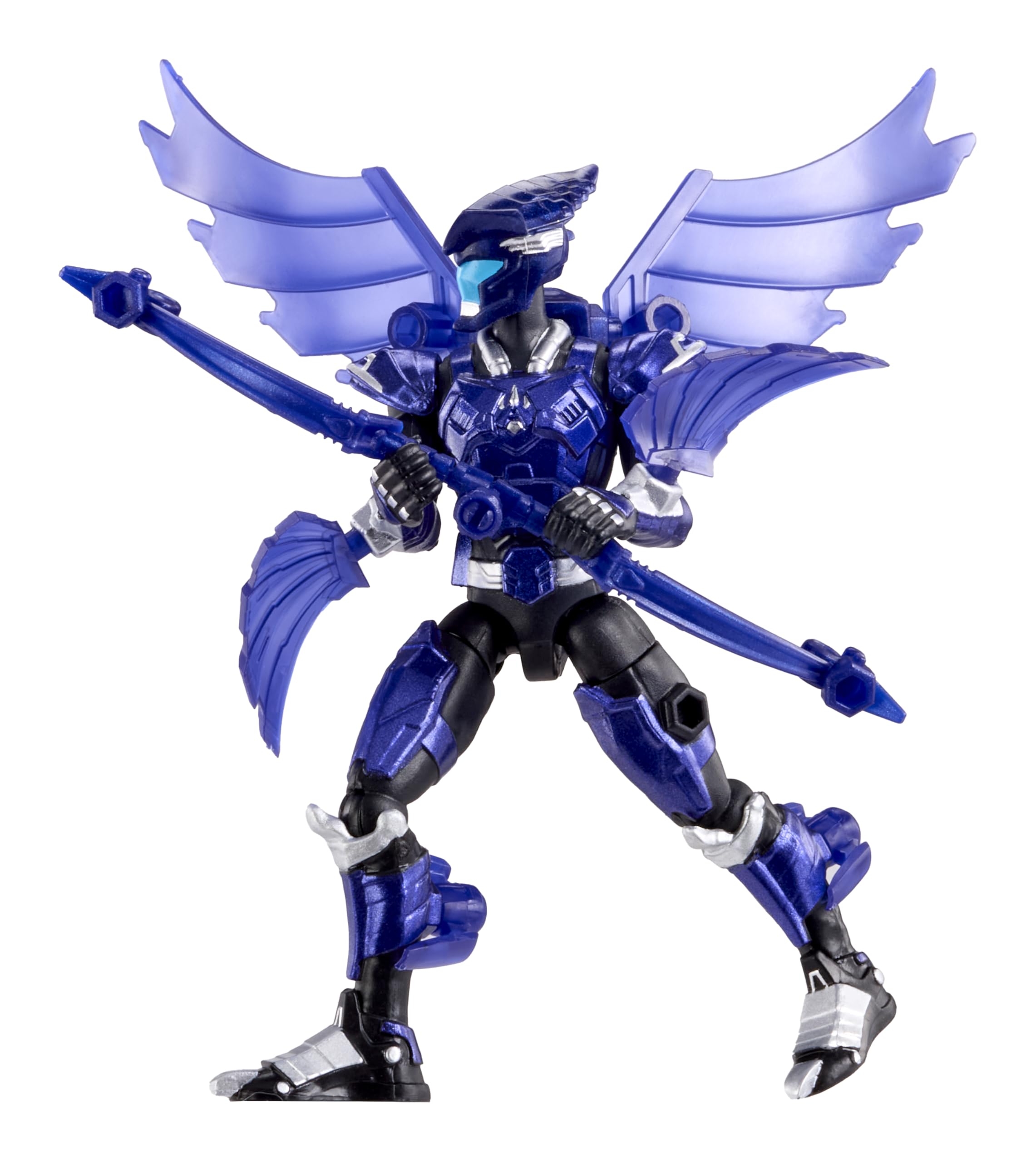 Armorsaurs Pteranodon Pilot (Joon Park) Action Figure Toy, 3.75-Inch Poseable Figure with Interchangeable Armor Pieces and Transforming Weapon, Kids, Boy, Girls, Ages 6+ - Image 4