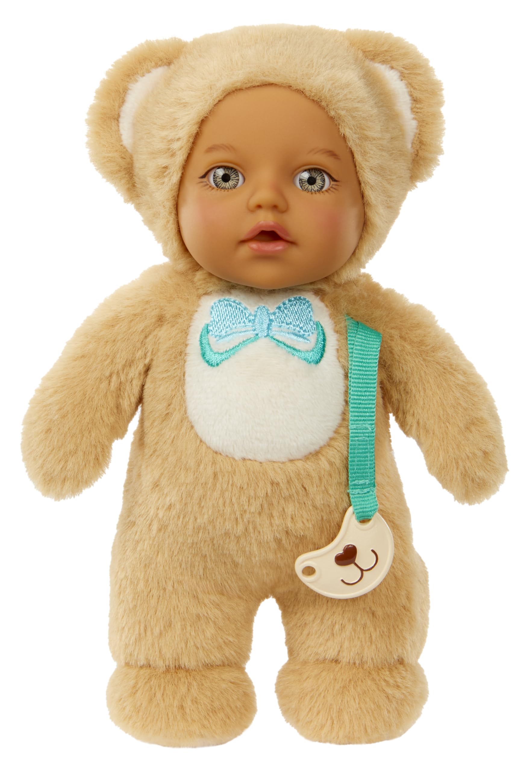 Baby Born Cozy Cuties Soft Baby Doll- Bear with Gray Eyes, Plush Baby Doll for Newborn Babies Ages 0 & Up - Image 3