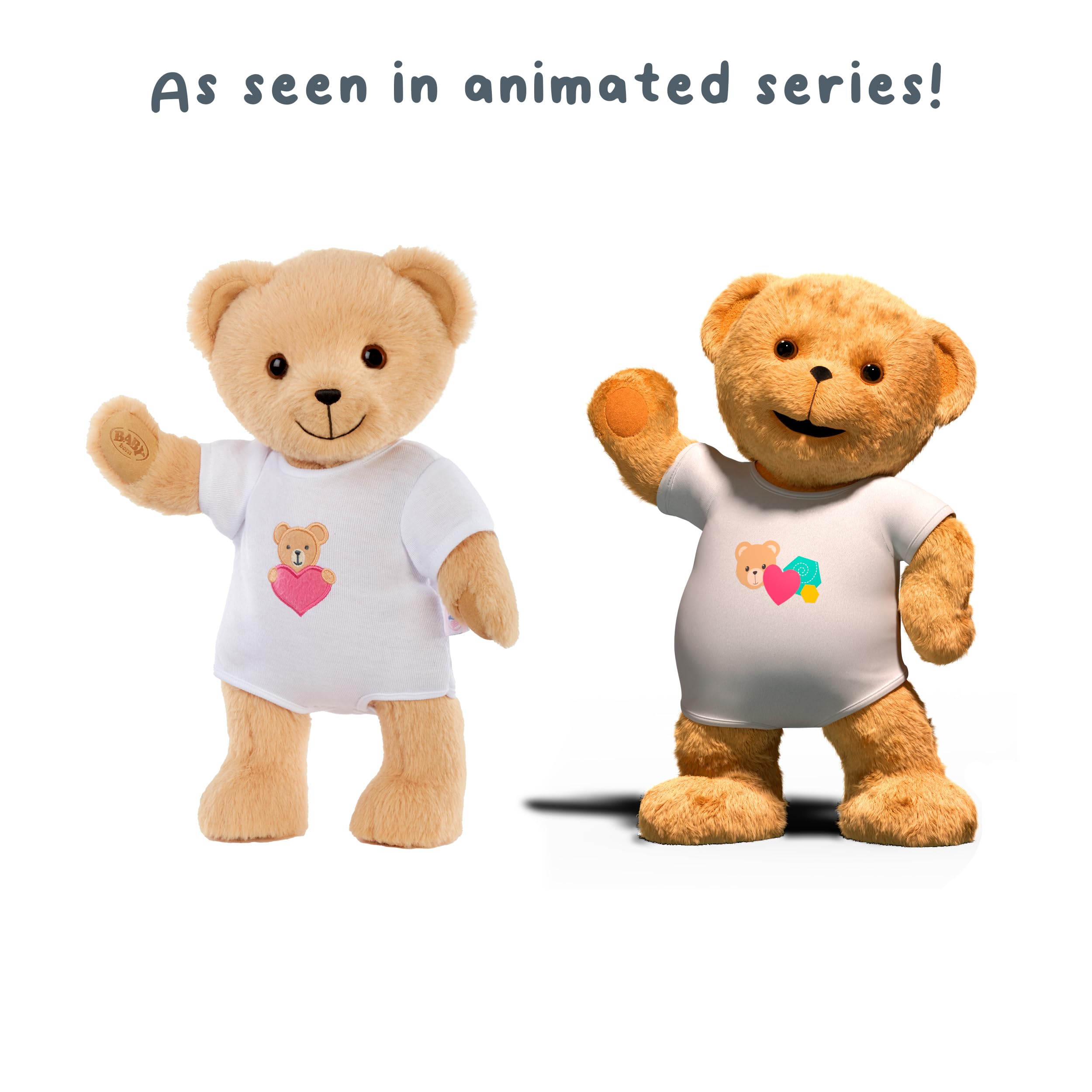 Baby Born My Teddy Bear - Soft and Cuddly, Posable, Removable Outfit - Image 7