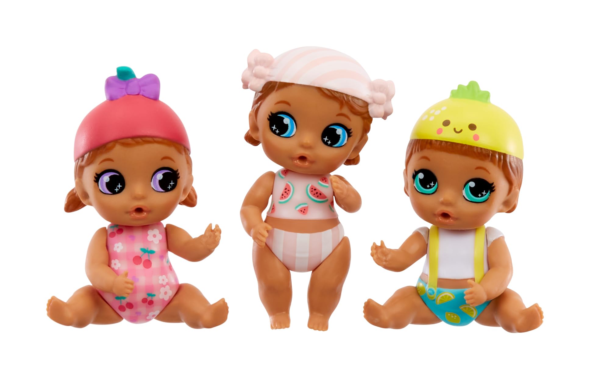 Baby Born Surprise Mini Babies Series 9 - Unwrap Surprise Twins or Triplets, Food & Activity-Themed Collectible Baby Dolls, Includes Soft Swaddle, Ducky Pull Toy, for Kids Ages 4 & Up - Image 4