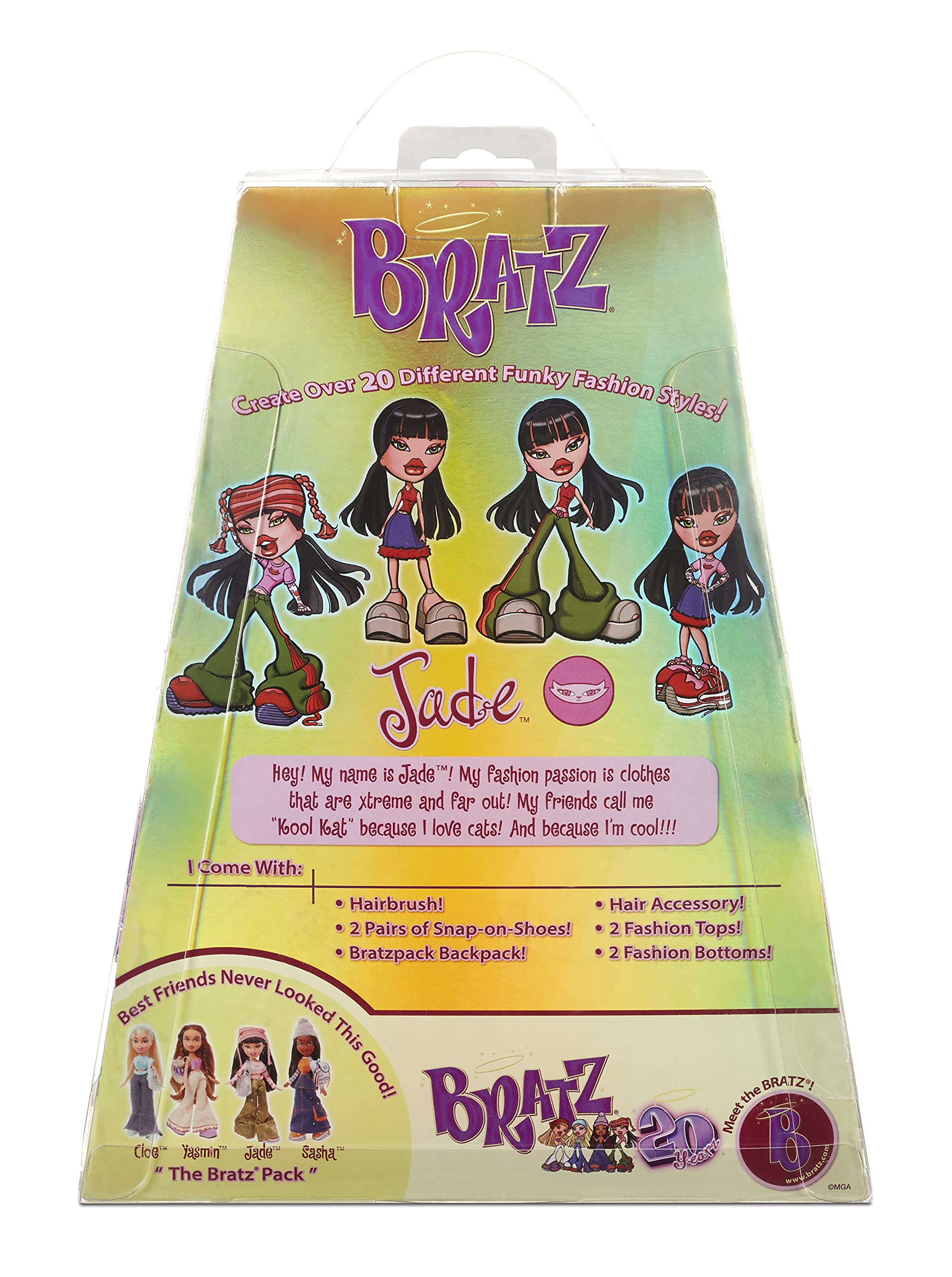 Bratz 20 Yearz Special Anniversary Edition Original Fashion Doll Jade with Accessories and Holographic Poster | Collectible Doll | For Collector Adults and Kids of All Ages - Image 7