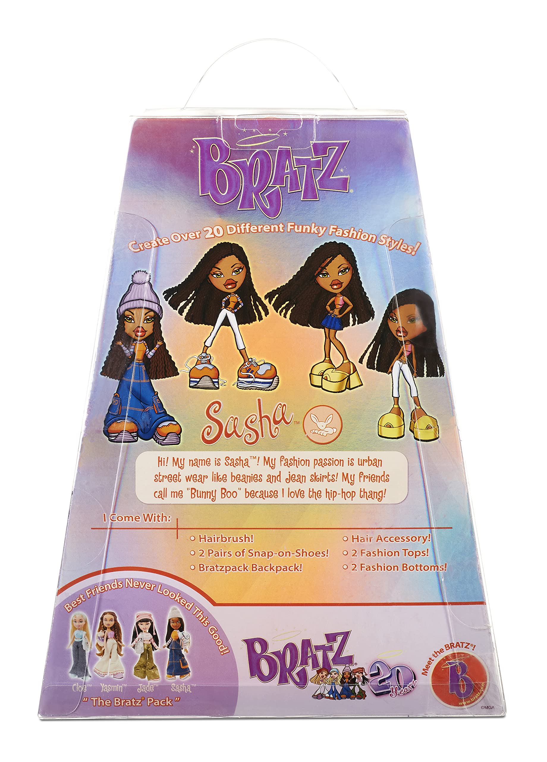 Bratz 20 Yearz Special Anniversary Edition Original Fashion Doll Sasha with Accessories and Holographic Poster | Collectible Doll | for Collector Adults and Kids of All Ages - Image 7