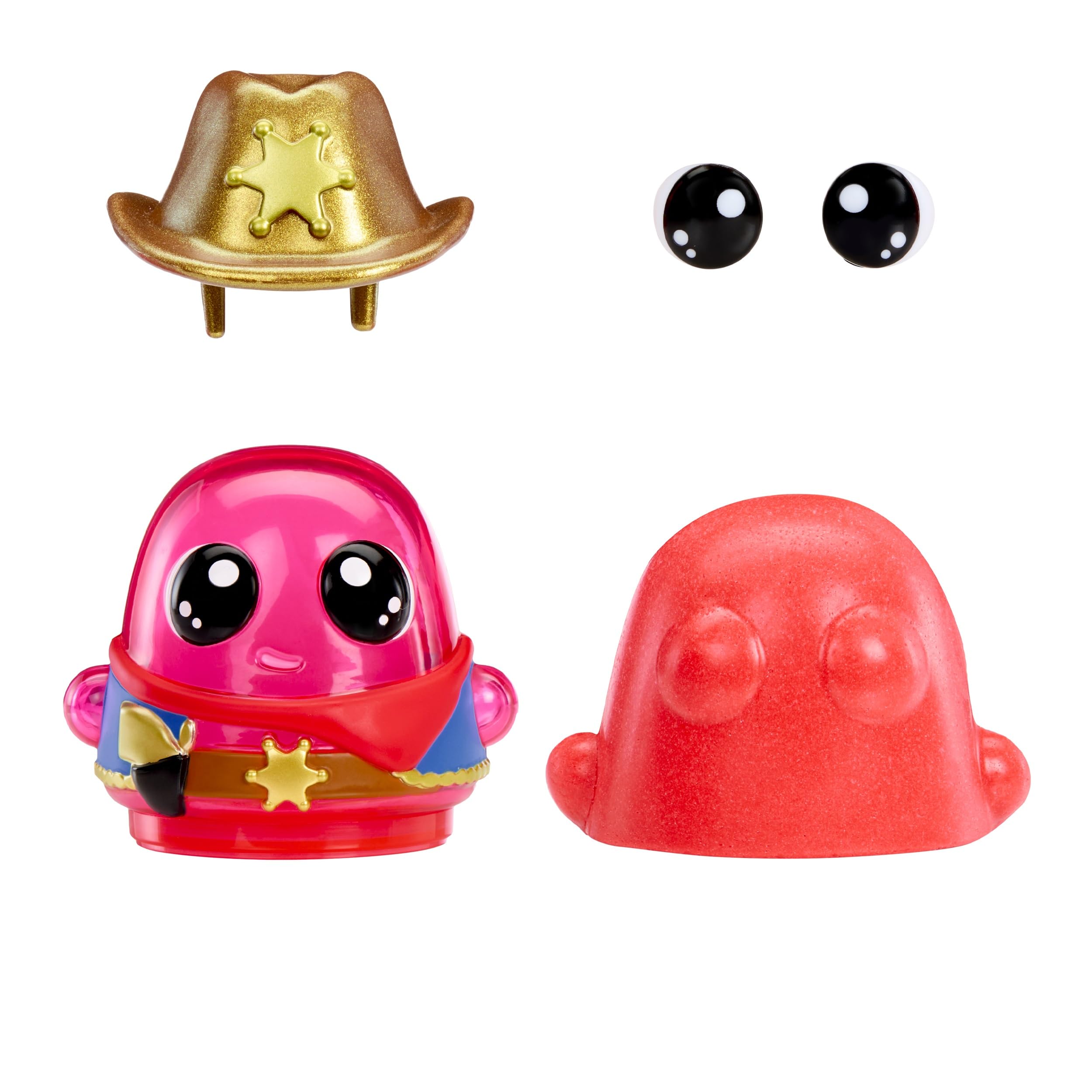 DohKins 3 Pack Characters, Dino, Cowboy, Police Officer - Dough Never Dries, Ages 2+ - Image 4