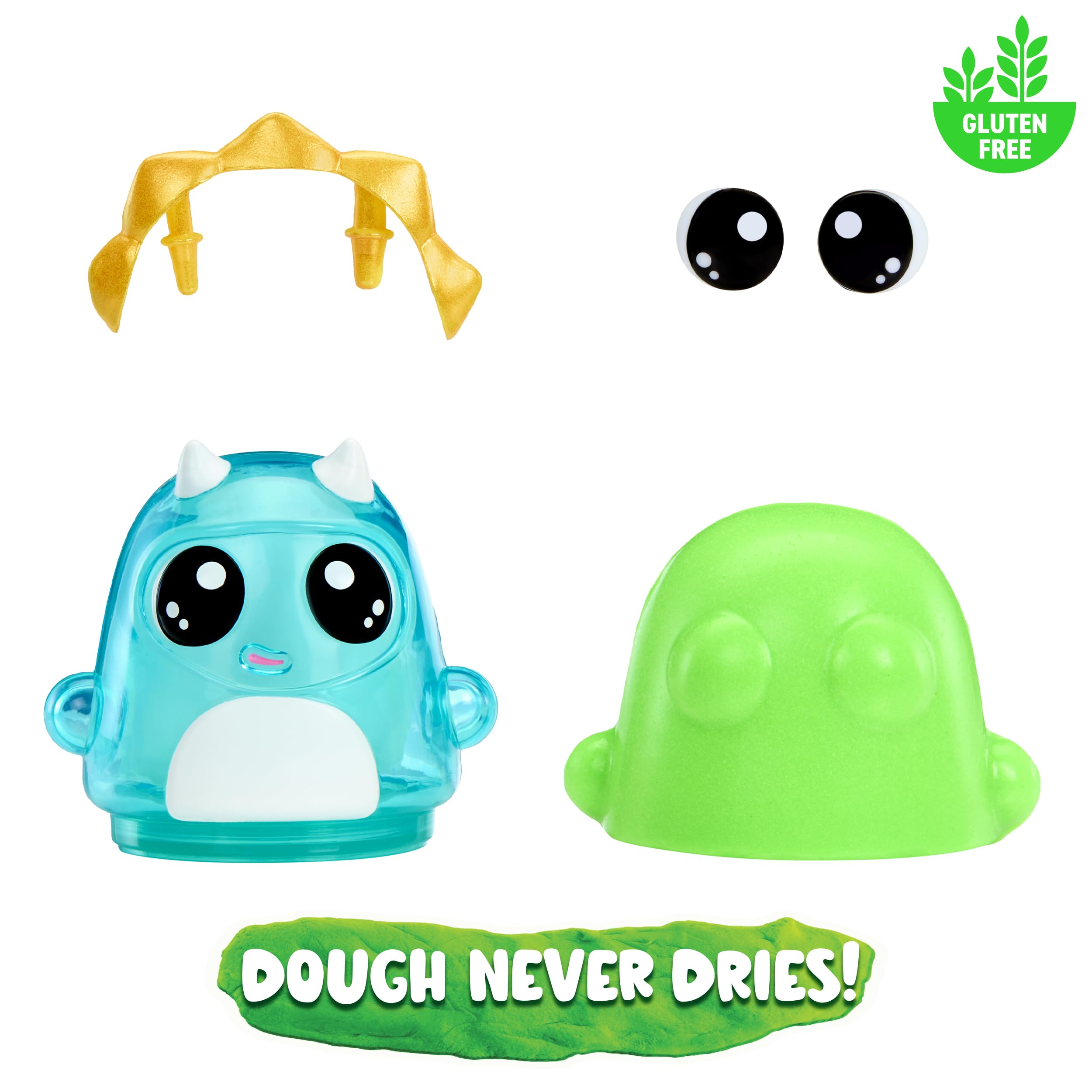 DohKins Dino Single Pack Character - Dough Never Dries, Ages 2+ - Image 5