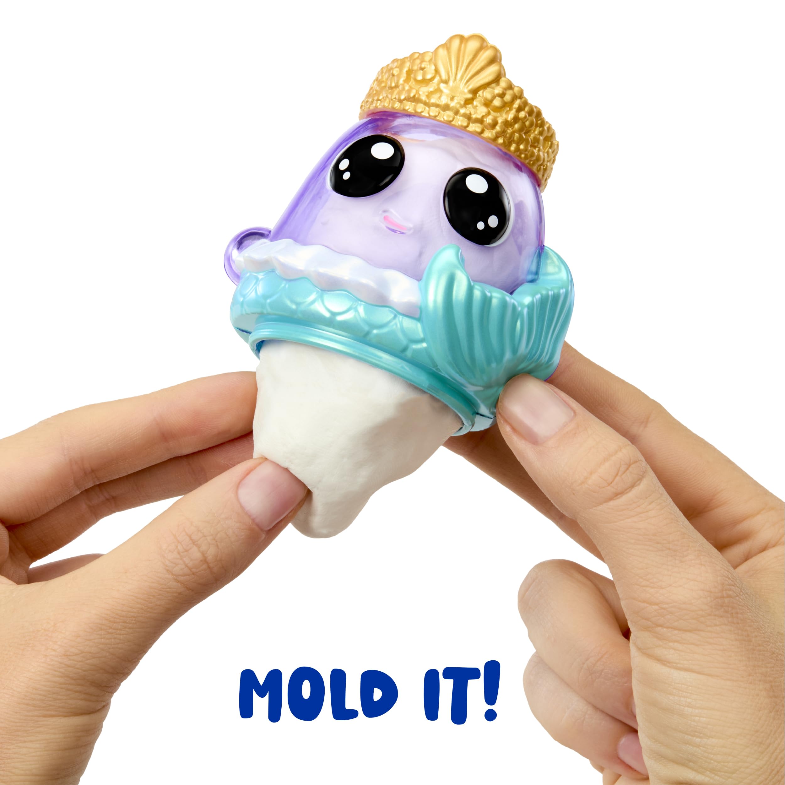 DohKins Fantasy Pack Characters, Mermaid, Unicorn, Fairy - Dough Never Dries, Ages 2+ - Image 3