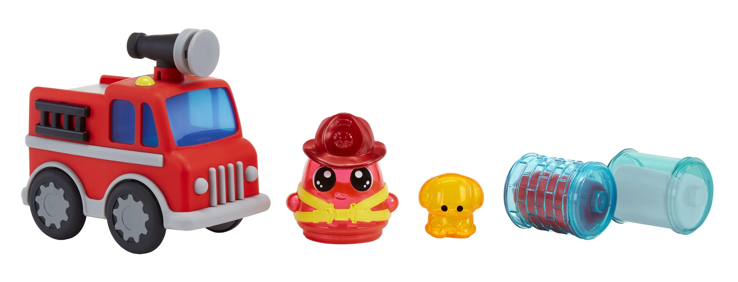 DohKins Fire Truck & Firefighter - Dough Never Dries - Image 3