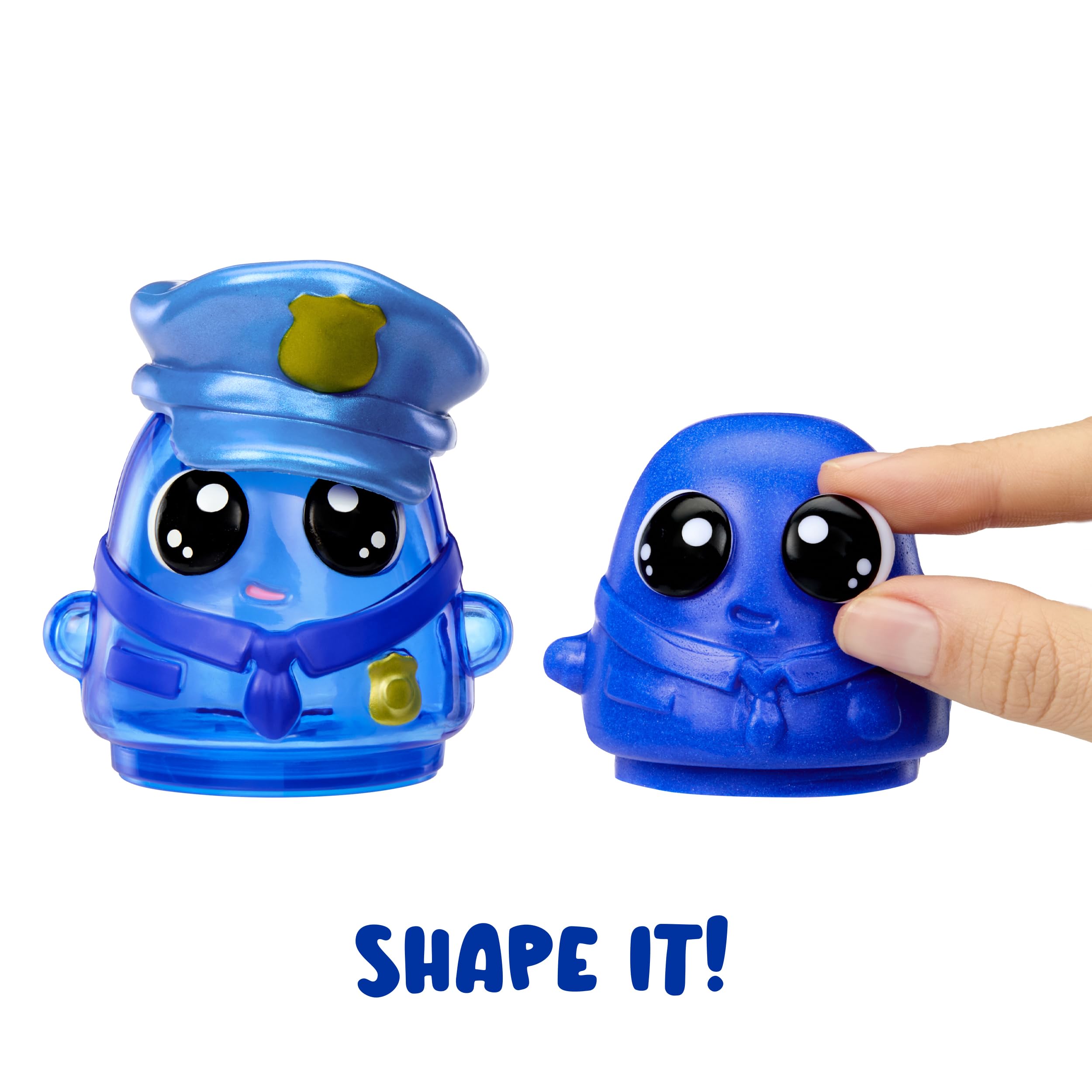 DohKins Police Officer Single Pack Character - Dough Never Dries, Ages 2+ - Image 4