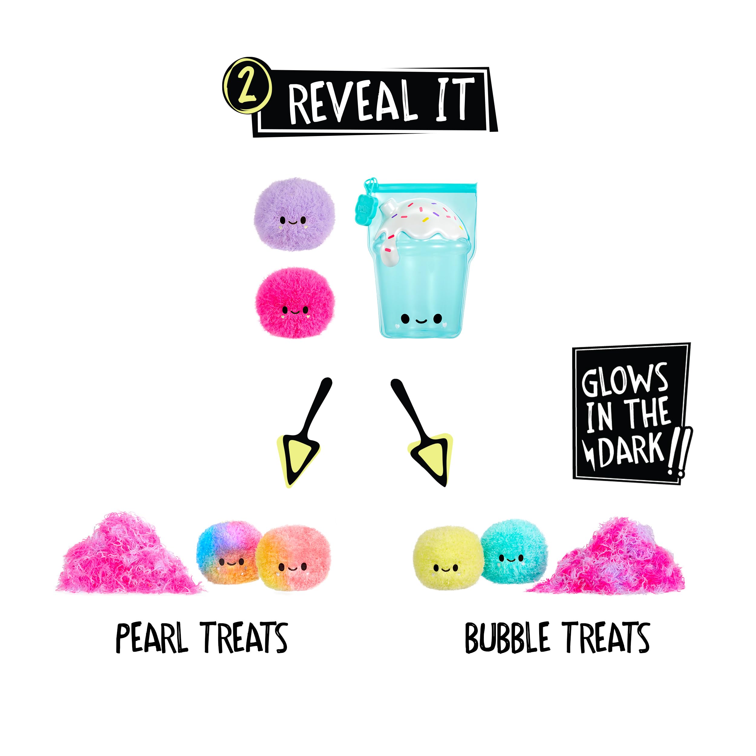 Fluffie Stuffiez Boba Drink Small Collectible Feature Plush - Surprise Reveal Unboxing Huggable Tactile Play Fidget DIY Ultra Soft Fluff - Image 3