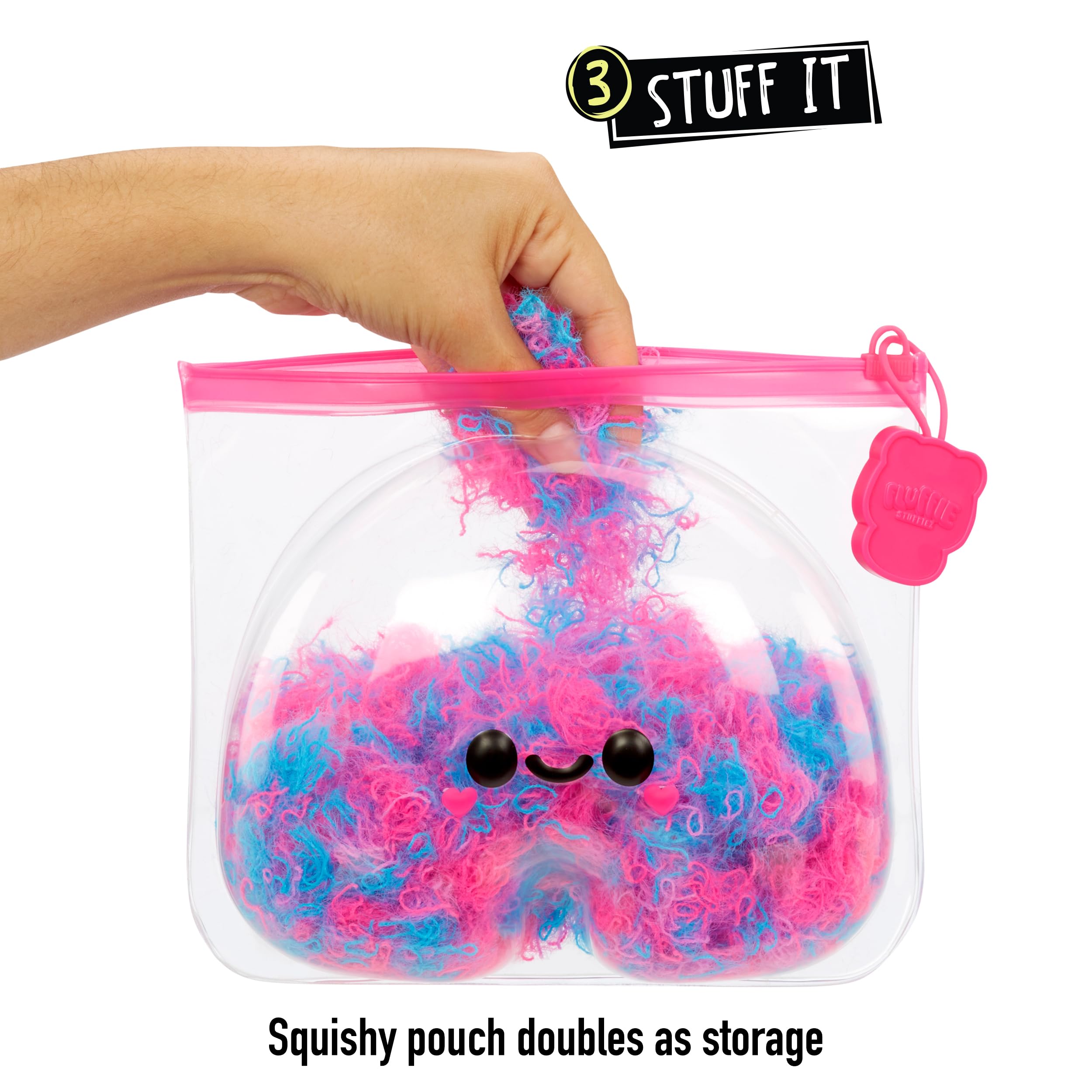 Fluffie Stuffiez Rainbow Small Collectible Feature Plush - Surprise Reveal Unboxing with Huggable ASMR Fidget DIY Fur Pulling, Ultra Soft Fluff - Image 5