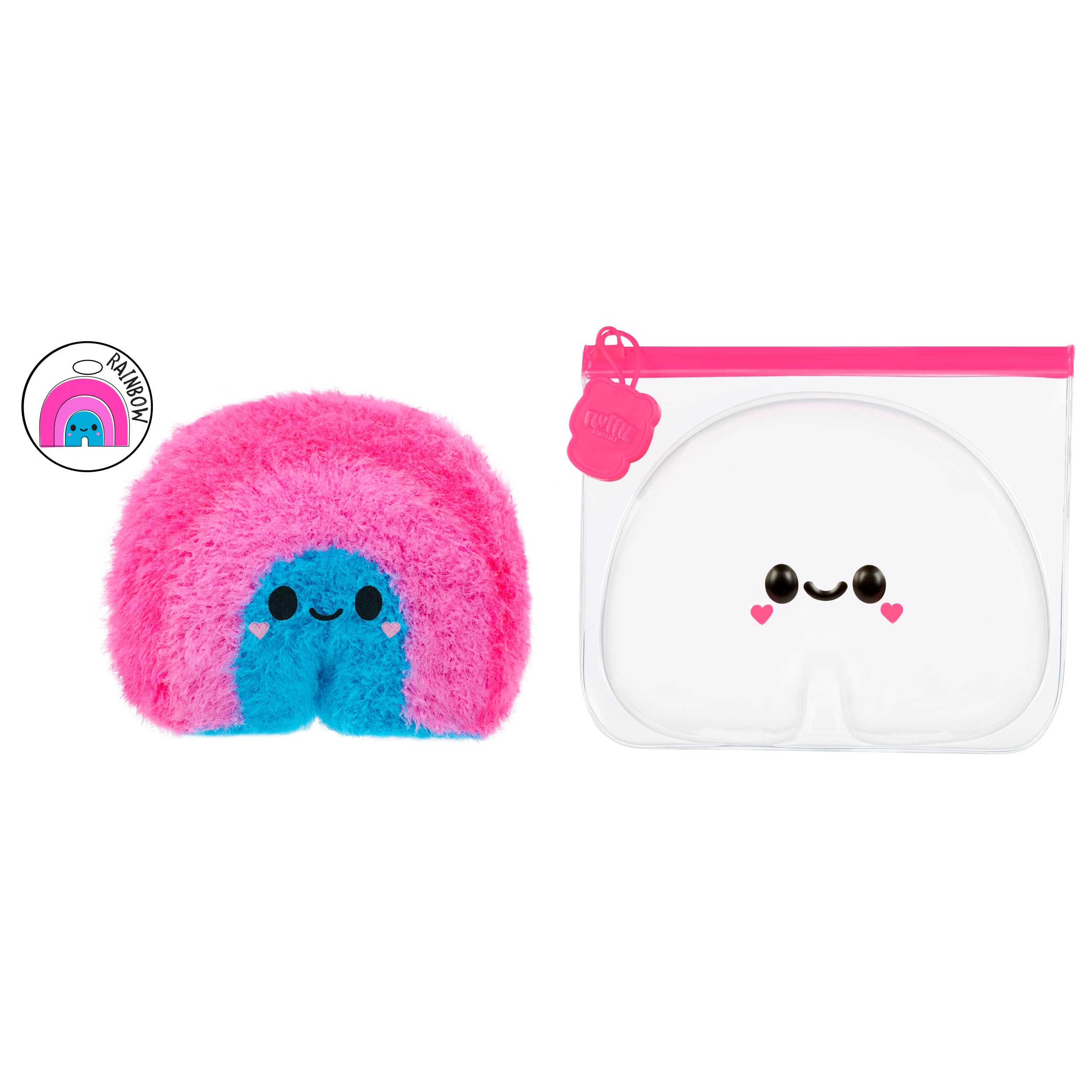 Fluffie Stuffiez Rainbow Small Collectible Feature Plush - Surprise Reveal Unboxing with Huggable ASMR Fidget DIY Fur Pulling, Ultra Soft Fluff - Image 6