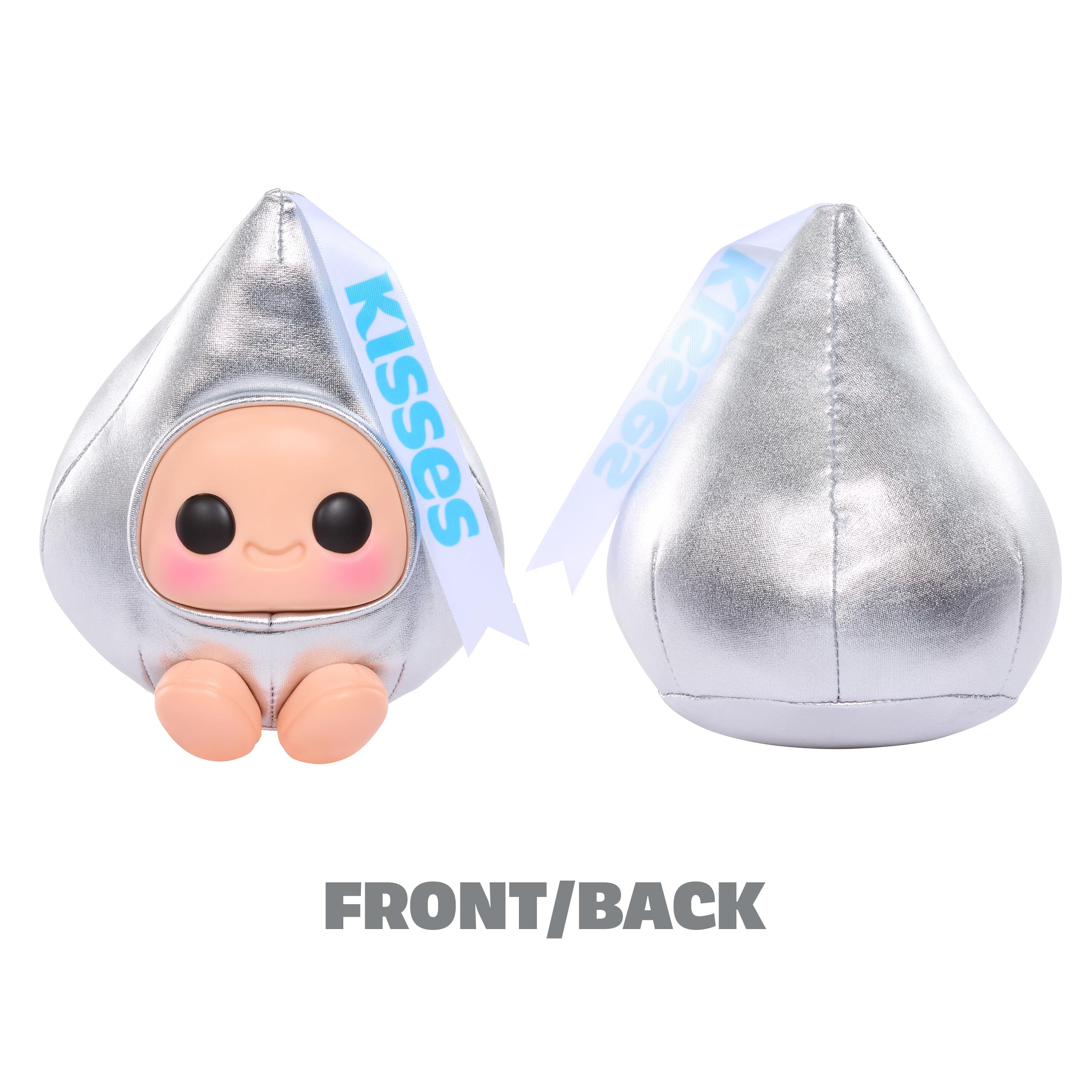 Hyojo Hershey’S Kisses Series, Blind Box Collectible Plush, Limited Edition Toy Gift for All Ages, 3 to Collect, Blue, Silver & Pink Foil - Image 8