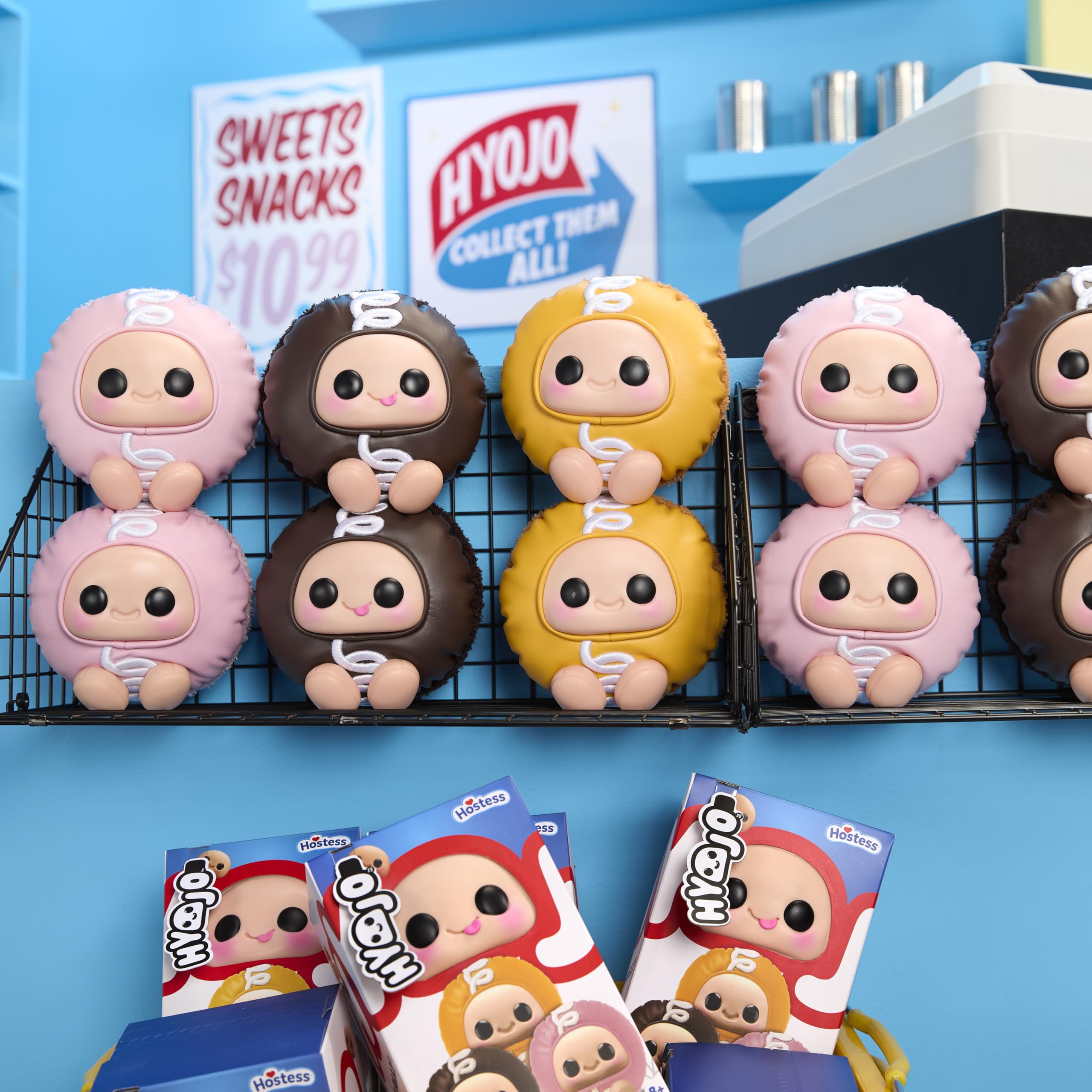 Hyojo Hostess Cupcake Series, Blind Box Collectible Plush, Limited Edition, 3 to Collect, Chocolate, Strawberry & Orange, Great Gift for All Ages - Image 6