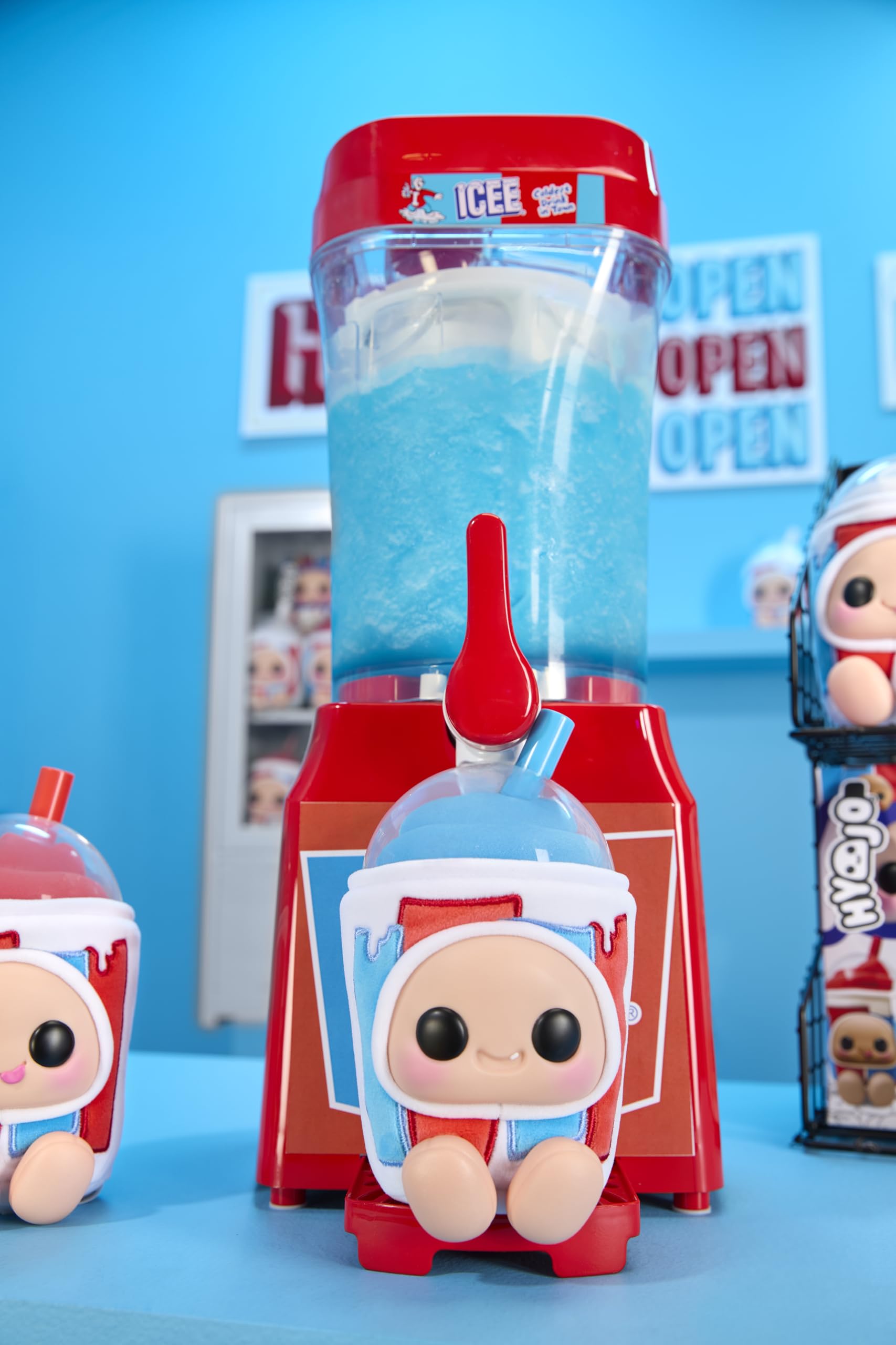 Hyojo ICEE Slushies Series, Blind Box Collectible Plush, Limited Edition, 3 to Collect, Blue Raspberry, Cherry, and White Cherry Great Gift for All Ages - Image 7
