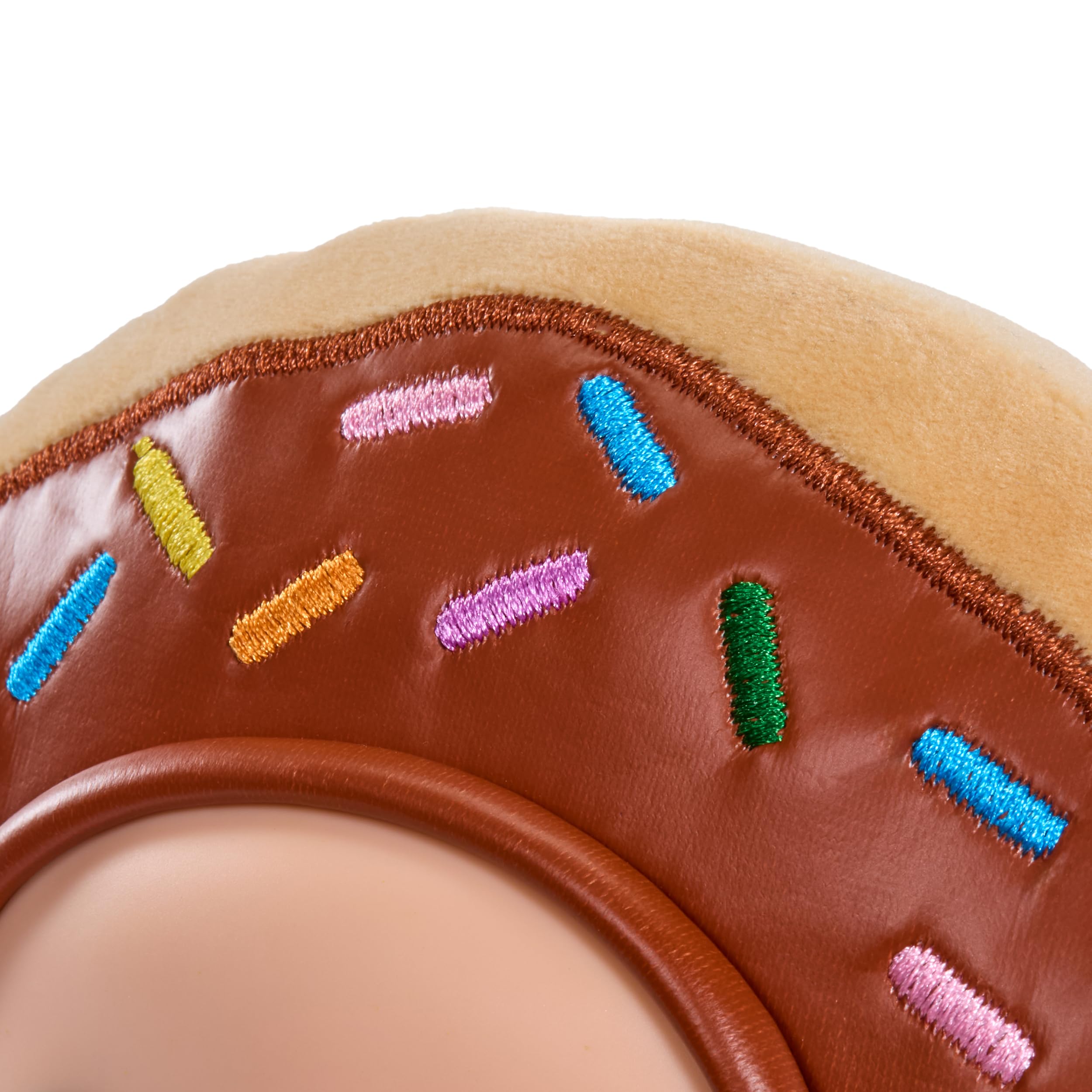 Hyojo Krispy Kreme Doughnuts Series, Blind Box Collectible Plush, Limited Edition Toy Gift for All Ages, 3 to Collect, Chocolate & Strawberry Iced, and Original Glazed with a Signature Hat - Image 7