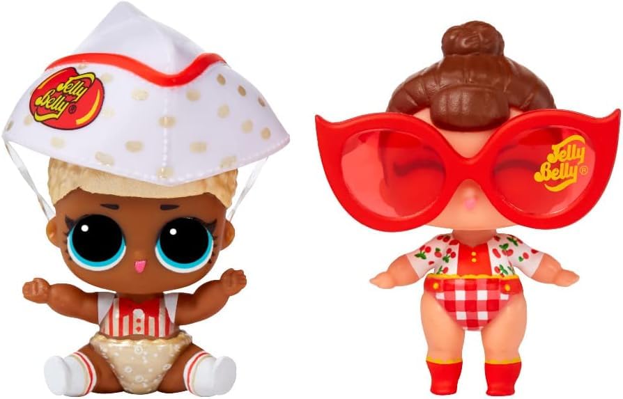 L.O.L. Surprise! LOL Surprise Loves Mini Sweets Deluxe Series 2 with 4 Dolls, Accessories, Limited Edition Candy Theme, Jelly Belly Collectible Dolls- Great Gift for Girls Age 4+ - Image 3