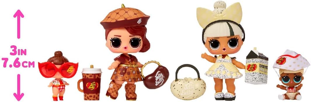 L.O.L. Surprise! LOL Surprise Loves Mini Sweets Deluxe Series 2 with 4 Dolls, Accessories, Limited Edition Candy Theme, Jelly Belly Collectible Dolls- Great Gift for Girls Age 4+ - Image 4