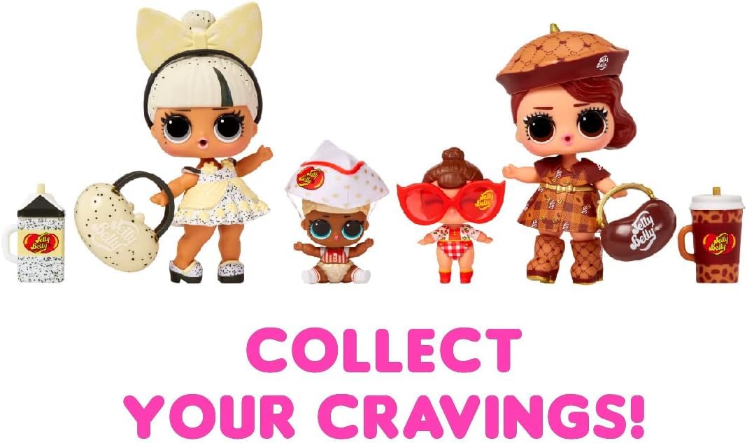 L.O.L. Surprise! LOL Surprise Loves Mini Sweets Deluxe Series 2 with 4 Dolls, Accessories, Limited Edition Candy Theme, Jelly Belly Collectible Dolls- Great Gift for Girls Age 4+ - Image 6