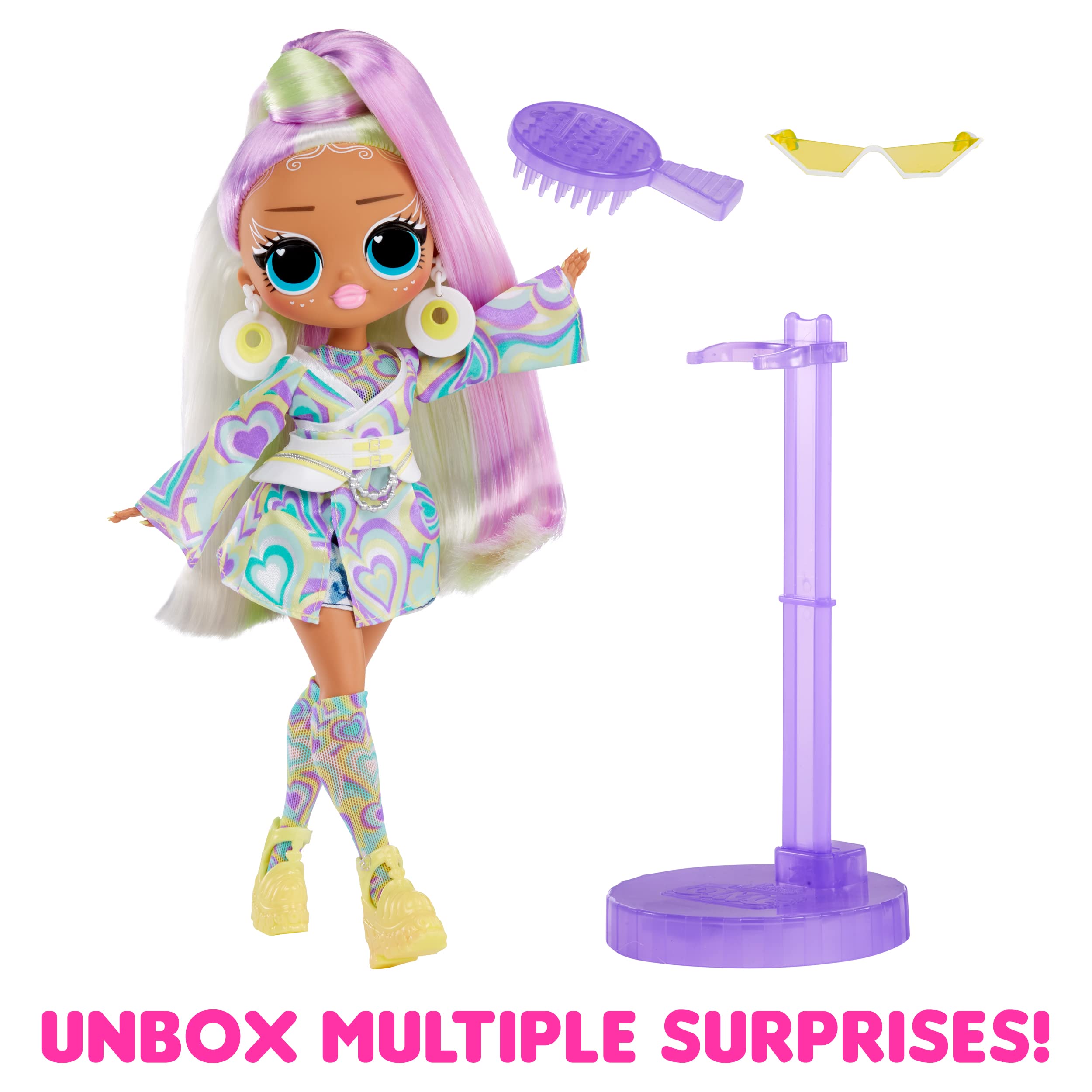 L.O.L. Surprise! LOL Surprise OMG Sunshine Color Change Sunrise Fashion Doll with Color Changing Hair and Fashions and Multiple Surprises – Great Gift for Kids Ages 4+ - Image 8