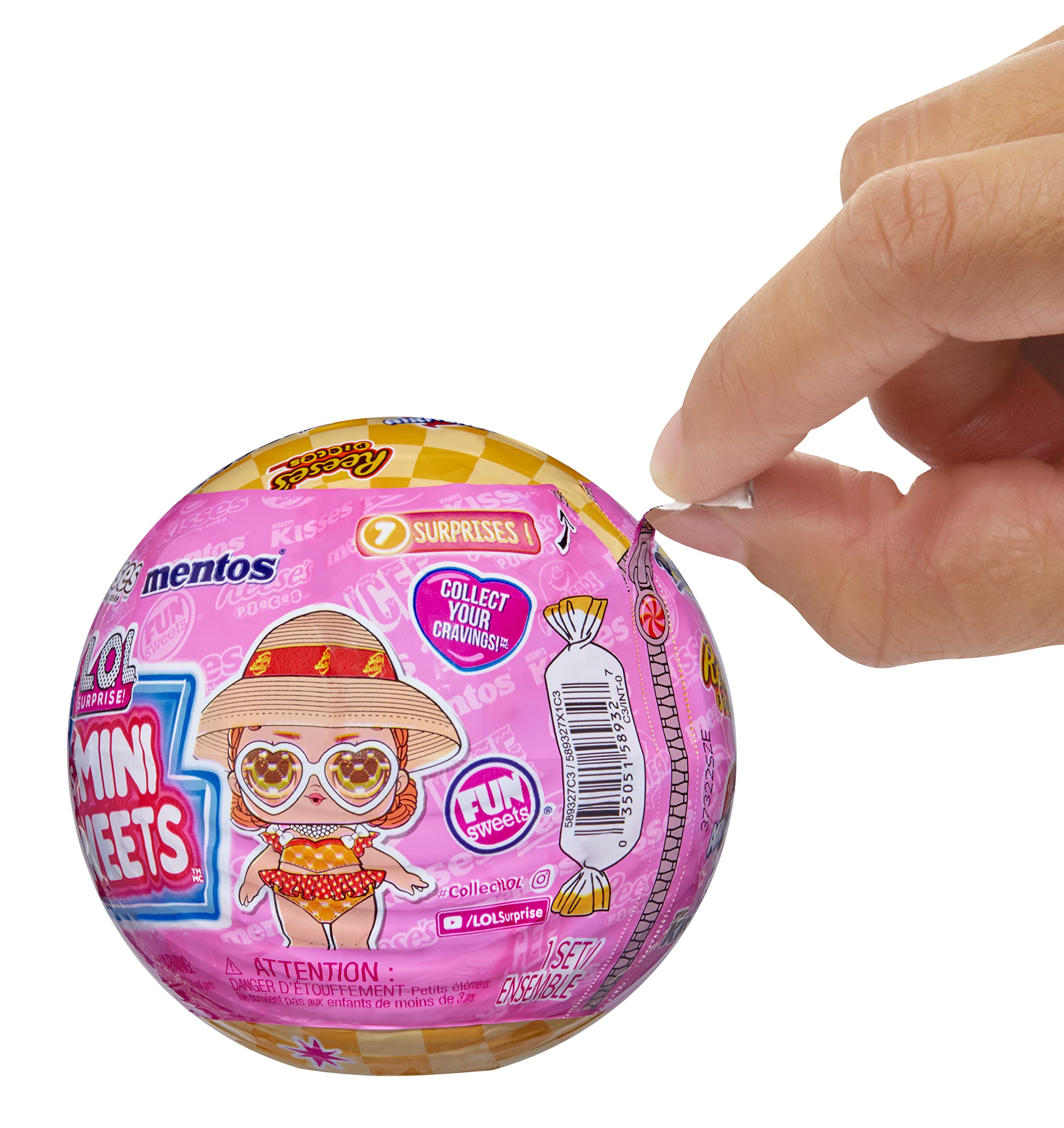 L.O.L. Surprise! Loves Mini Sweets Series 2 with 7 Surprises, Accessories, Limited Edition Doll, Candy Theme, Collectible Doll- Great Gift for Girls&Boys Age 4+ - Image 4