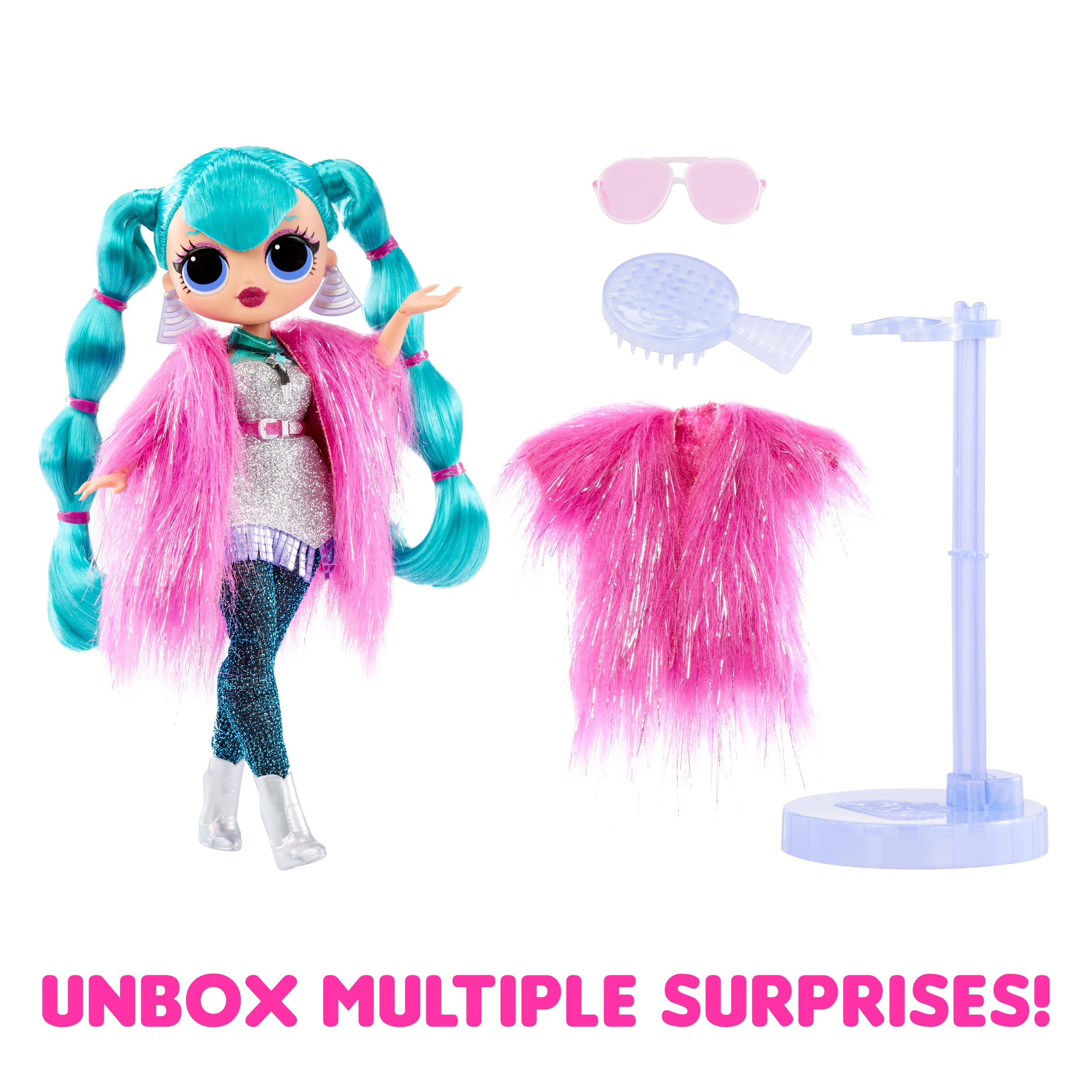 L.O.L. Surprise! O.M.G. Cosmic Nova Fashion Doll with Multiple Surprises and Fabulous Accessories – Great Gift for Kids Ages 4+ - Image 3