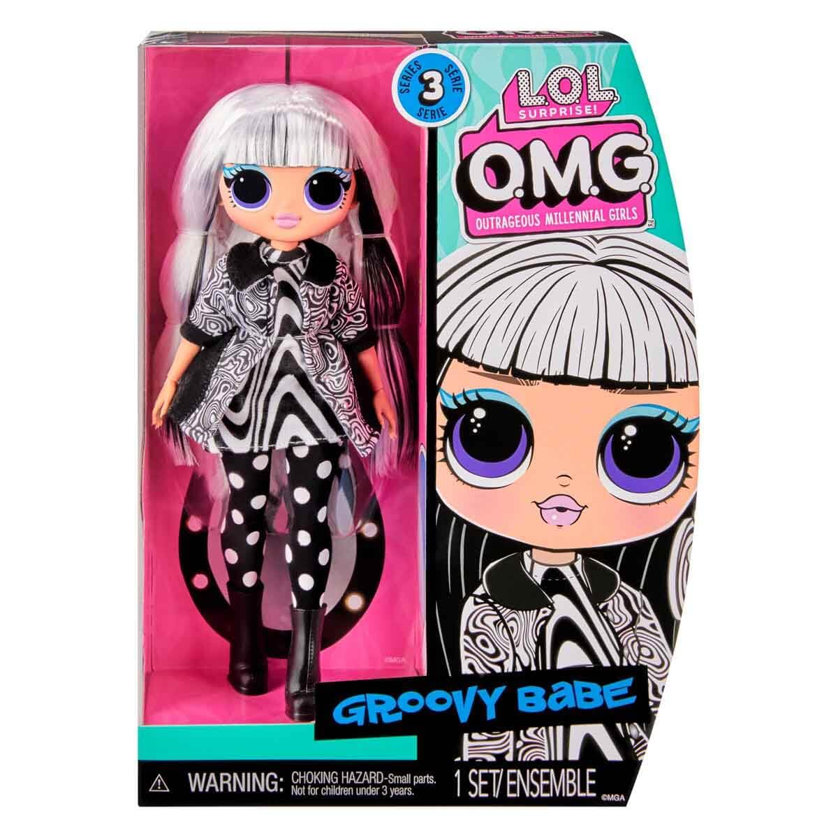 L.O.L. Surprise! O.M.G. Groovy Babe Fashion Doll with Multiple Surprises and Fabulous Accessories – Great Gift for Kids Ages 4+ - Image 5