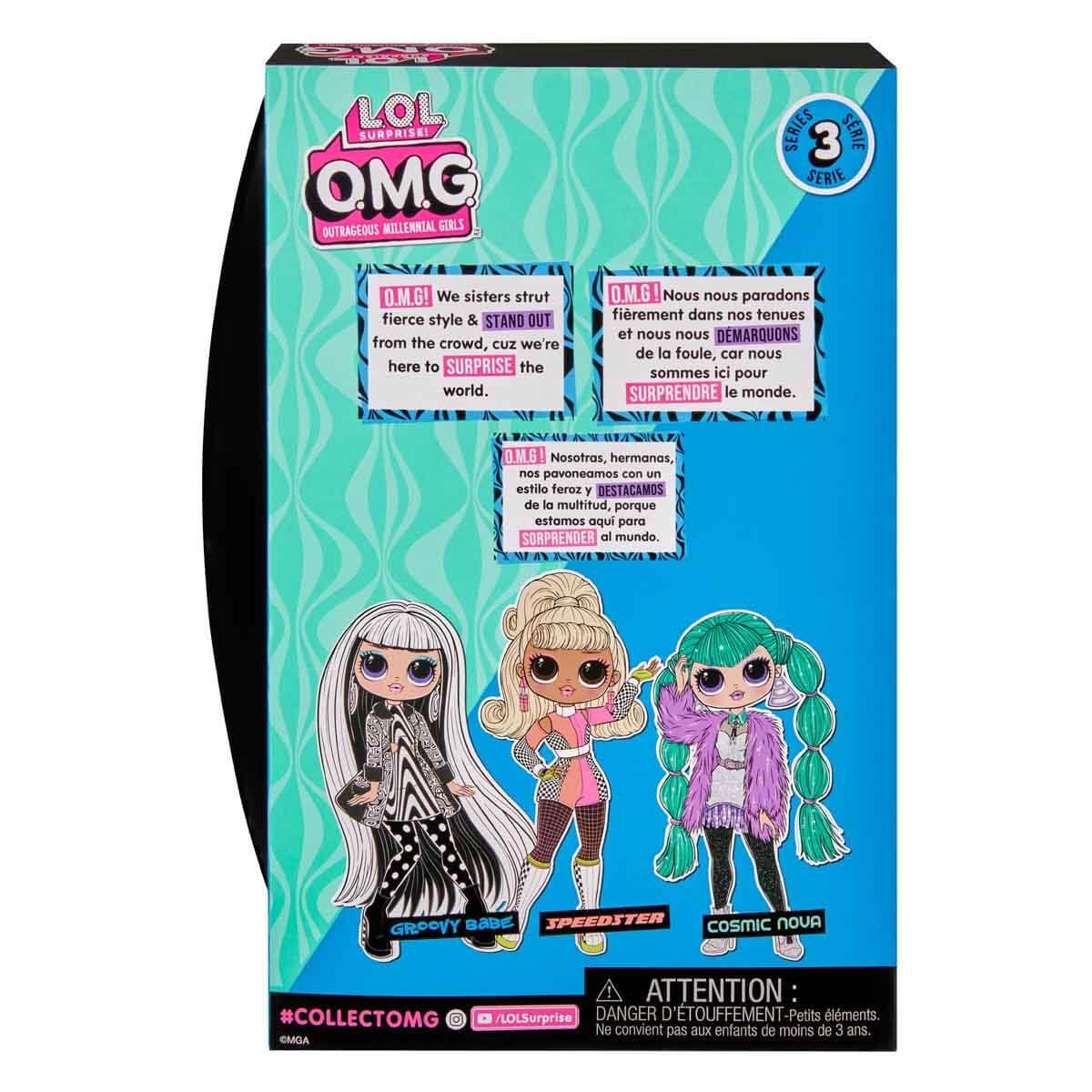 L.O.L. Surprise! O.M.G. Groovy Babe Fashion Doll with Multiple Surprises and Fabulous Accessories – Great Gift for Kids Ages 4+ - Image 6