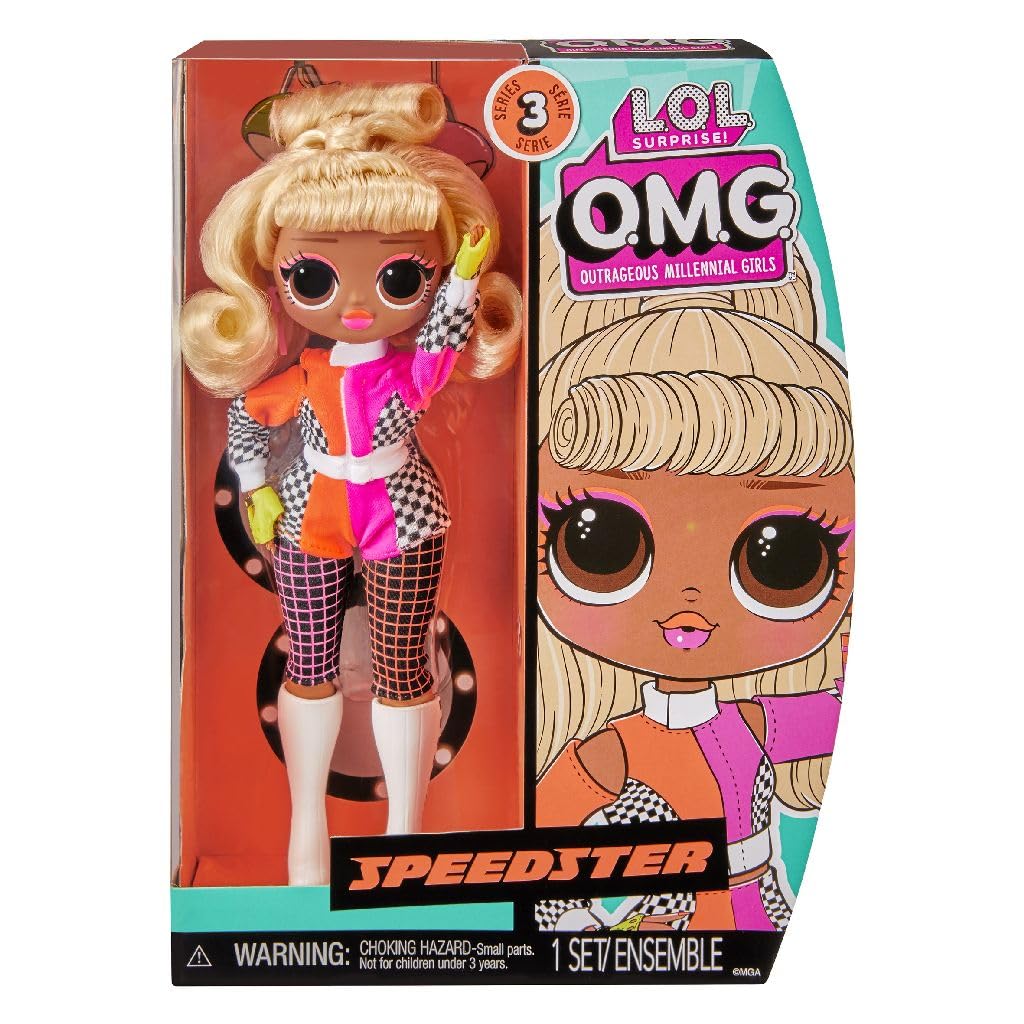 L.O.L. Surprise! O.M.G. Speedster Fashion Doll with Multiple Surprises and Fabulous Accessories – Great Gift for Kids Ages 4+ - Image 5