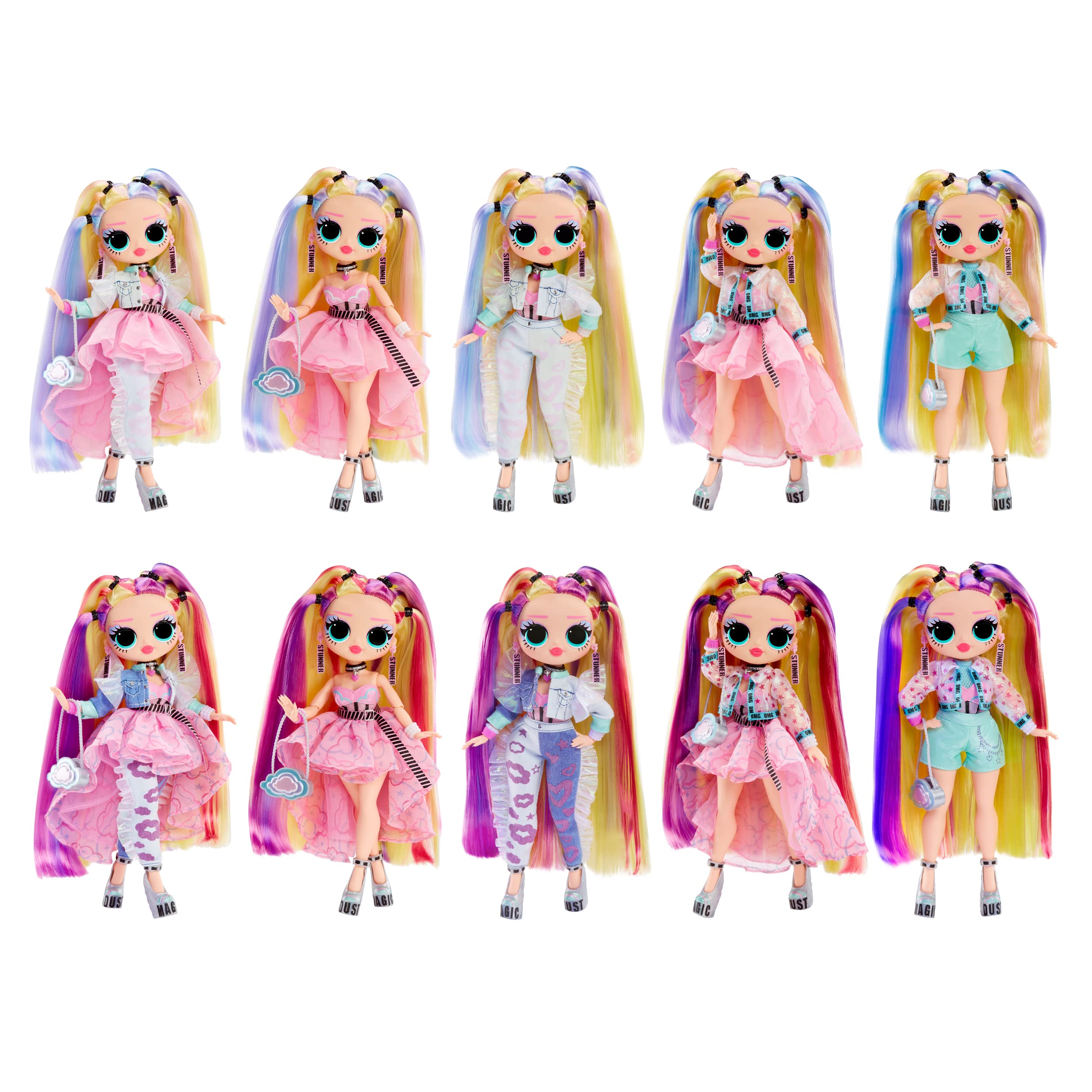 L.O.L. Surprise! OMG Sunshine Color Change Bubblegum DJ Fashion Doll with Color Changing Hair and Fashions and Multiple Surprises – Great Gift for Kids Ages 4+ - Image 9