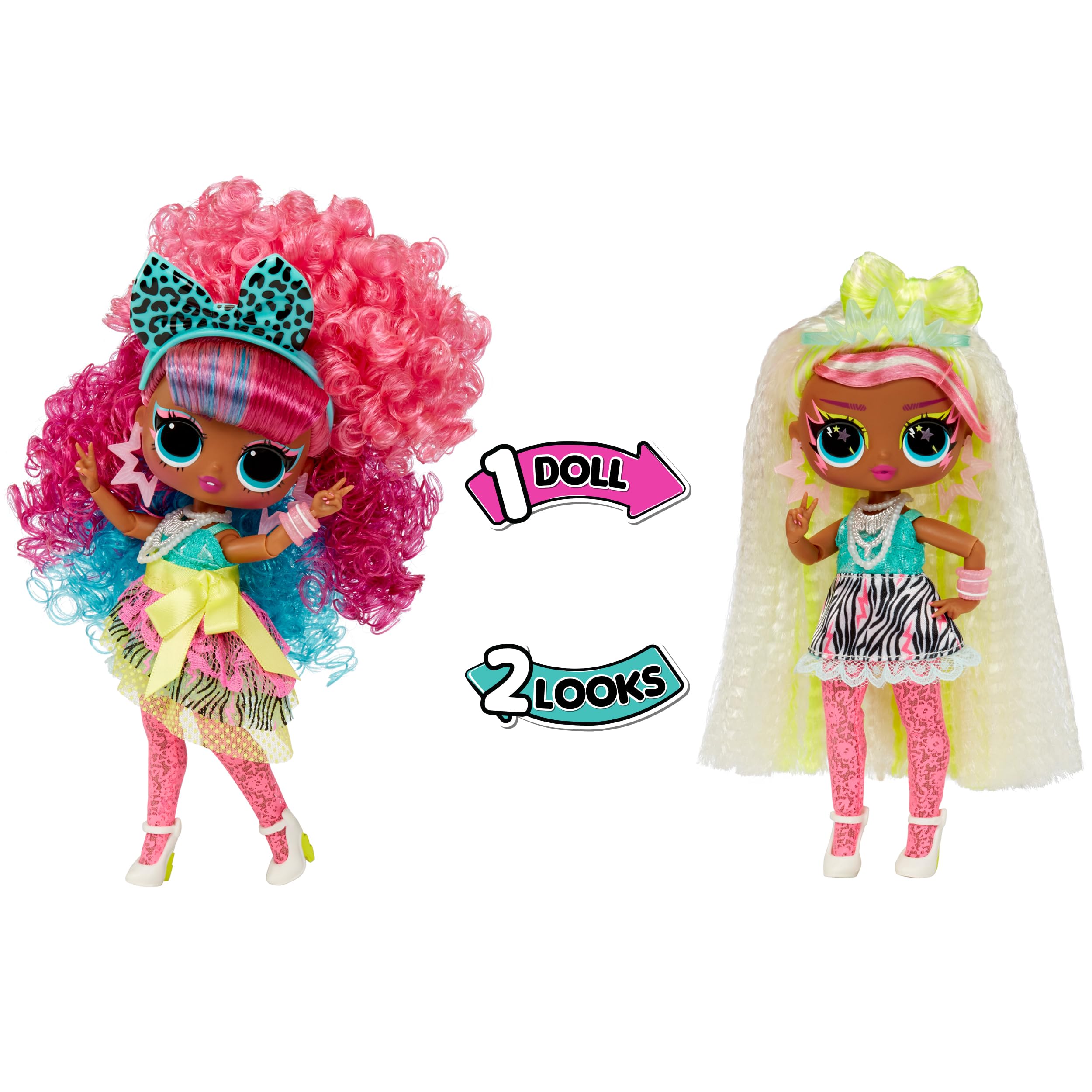 L.O.L. Surprise! Tweens Surprise Swap Curls-2-Crimps Cora Fashion Doll with 20+ Surprises Including Styling Head and Fabulous Fashions and Accessories – Great Gift for Kids Ages 4+ - Image 6