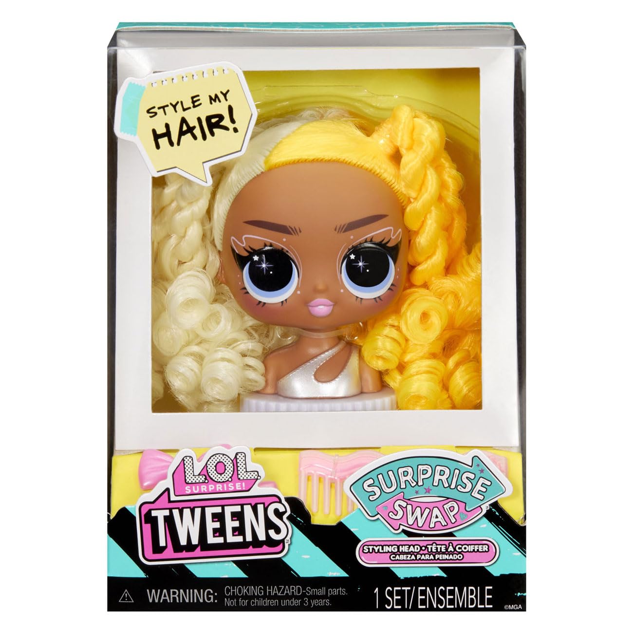 L.O.L. Surprise! Tweens Surprise Swap Styling Heads Including Fabulous Hair Accessories and Gorgeous Hair – Great Gift for Kids Ages 4+ (Assorted items) - Image 8