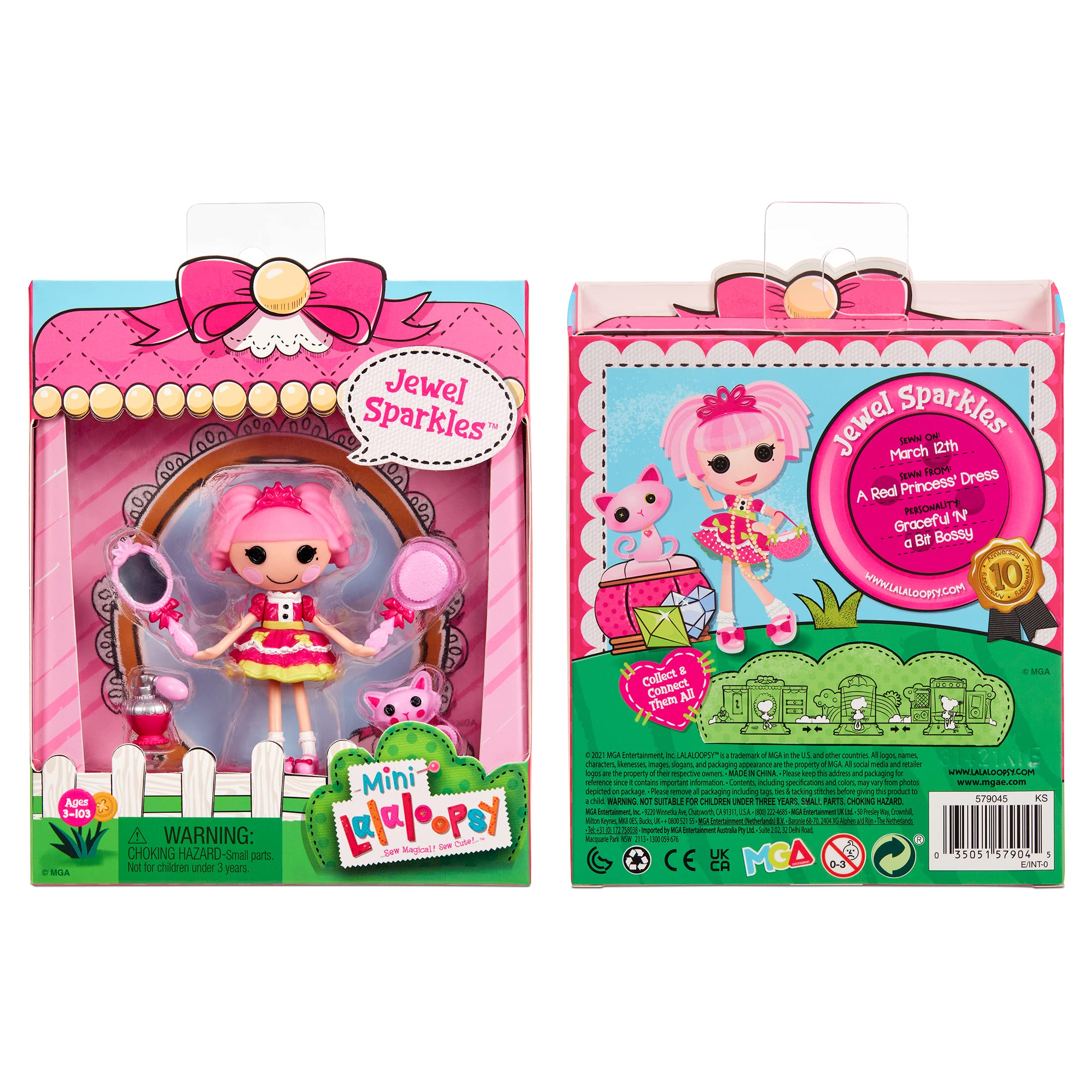 Lalaloopsy Mini Jewel Sparkles Mini Figure Playset - Image 5