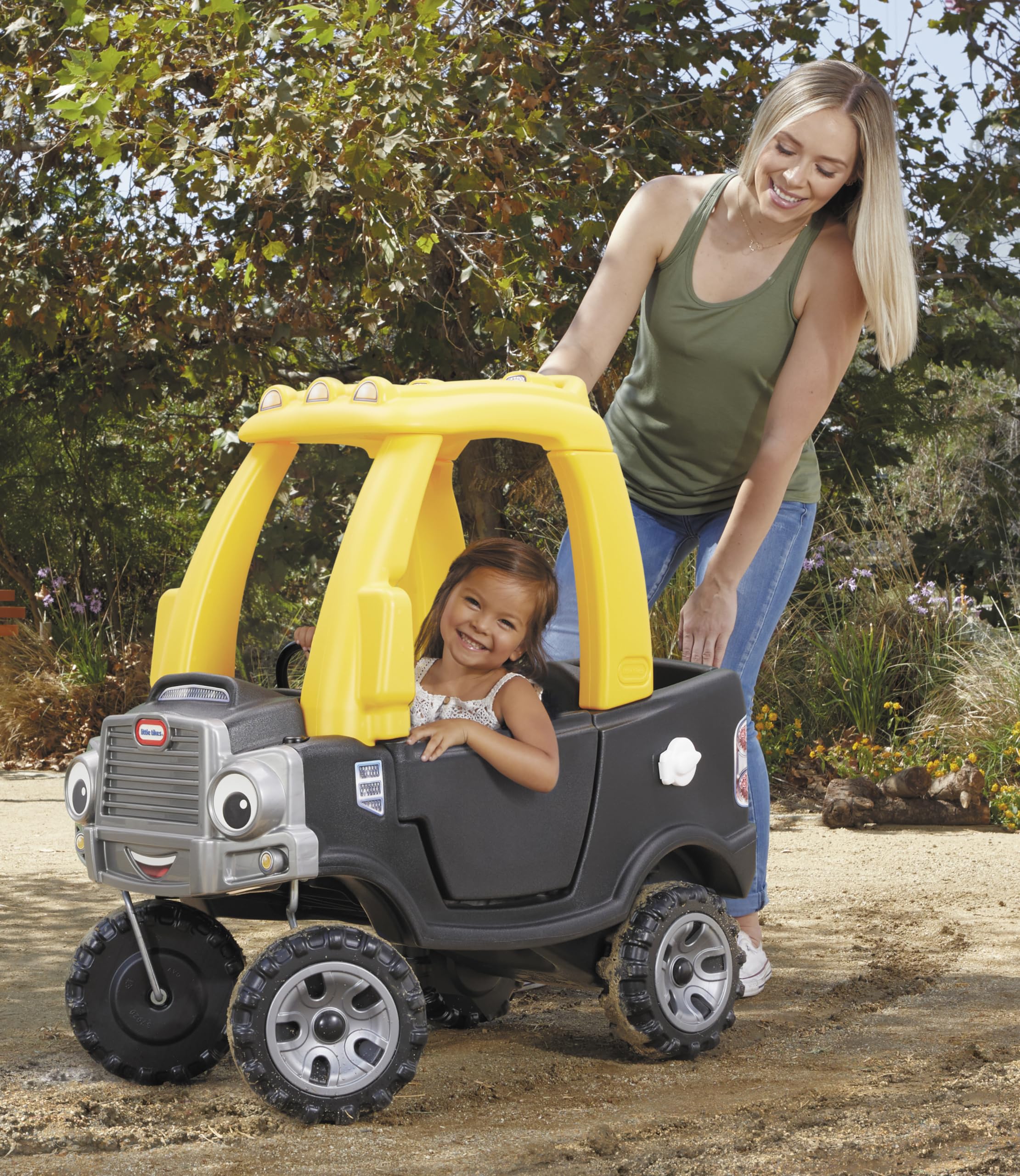 Little Tikes Cozy Truck Ride-On - Black - Image 5