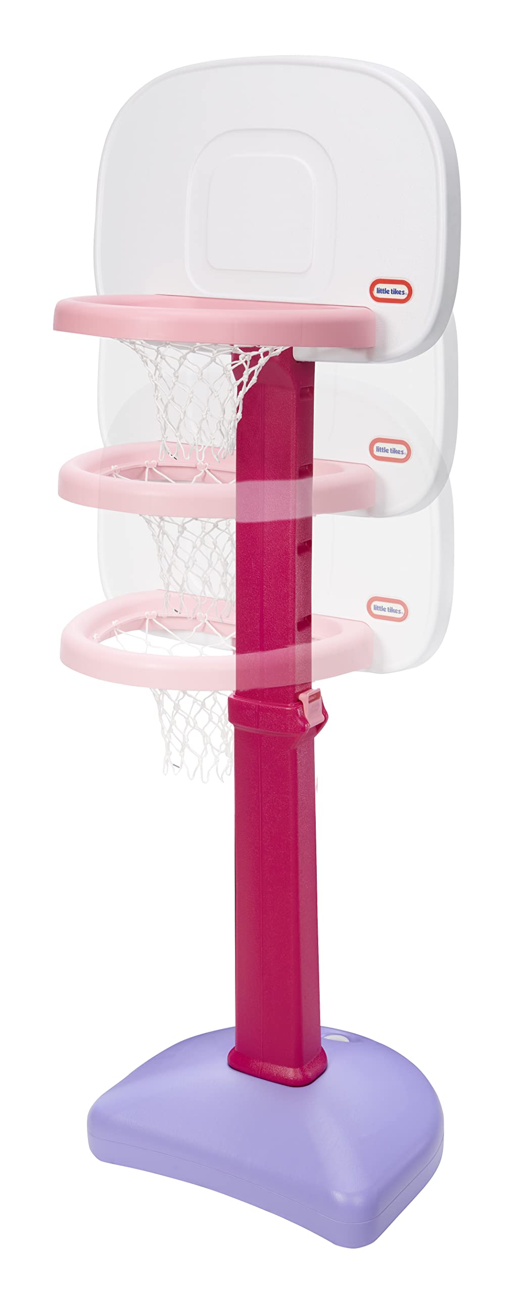 Little Tikes Easy Score Basketball Set, Pink- Amazon Exclusive 22.00 L x 23.75 W x 61.00 H Inches - Image 3