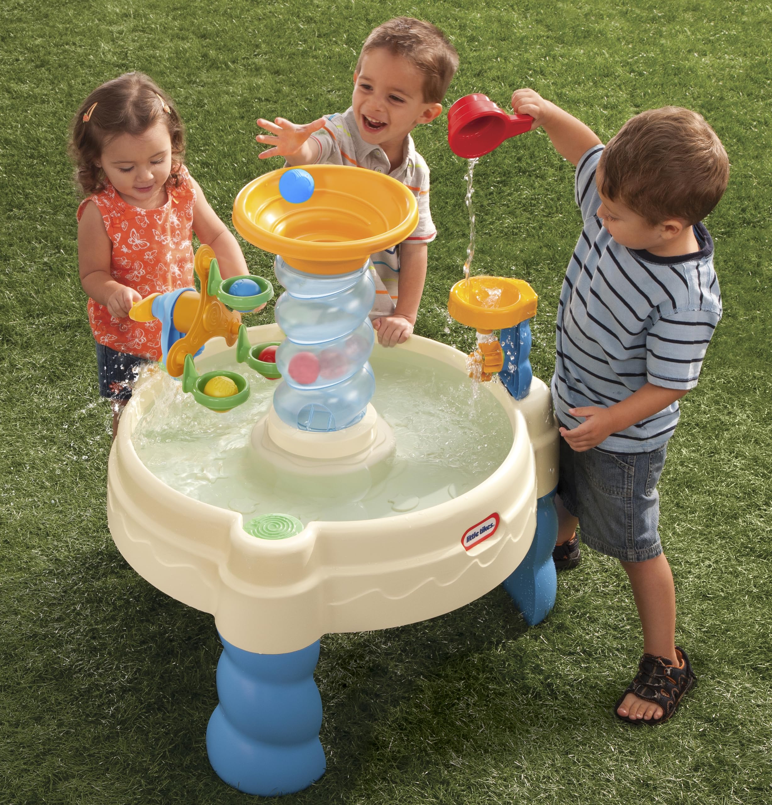 Little Tikes Spiralin' Seas Waterpark Play Table, Multicolor - Image 3