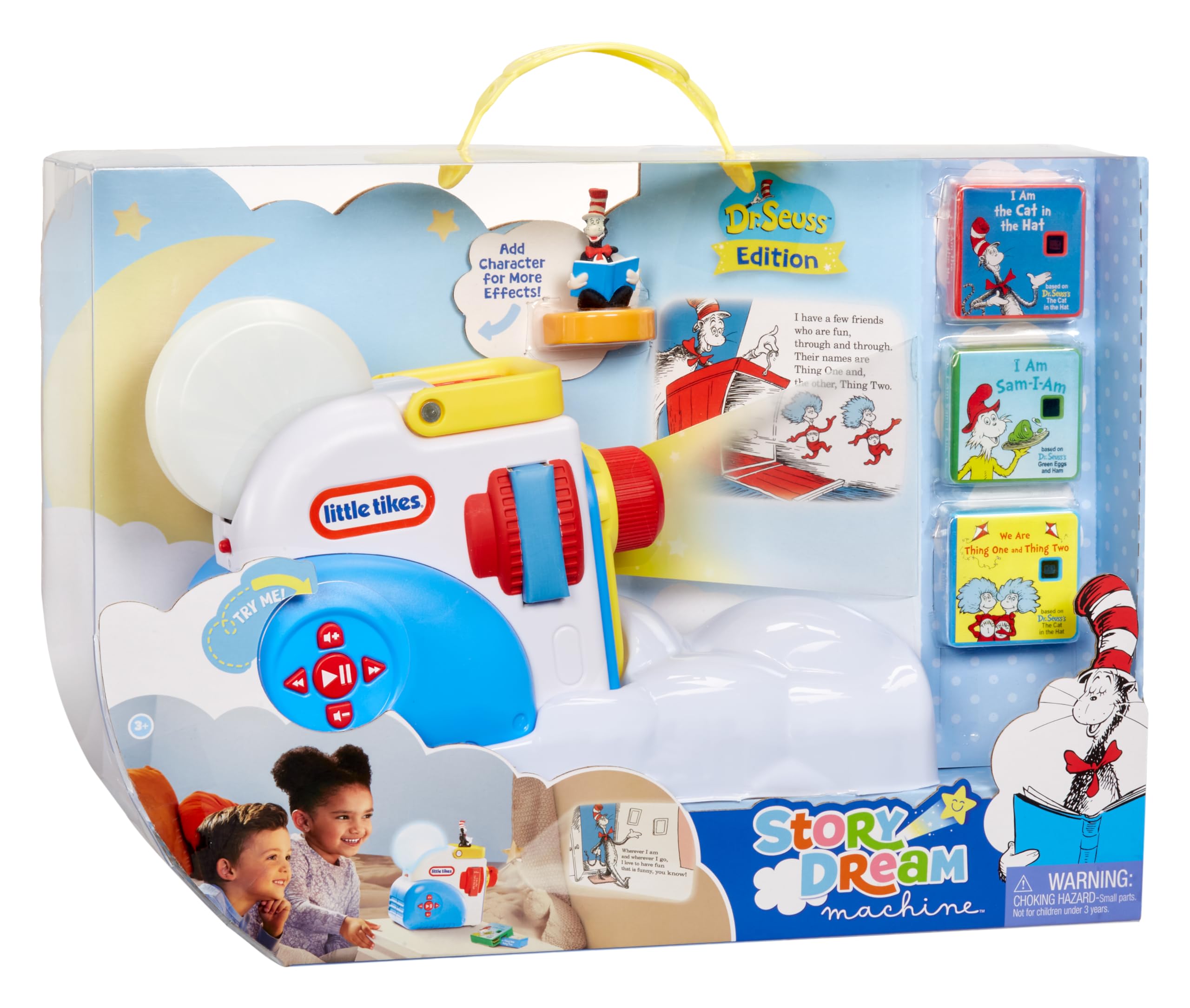 Little Tikes Story Dream Machine Dr. Seuss Starter Pack, Storytime, Books, Audio Play Character, Gift and Toy for Toddlers and Kids Girls Boys Ages 3+ Years - Image 4