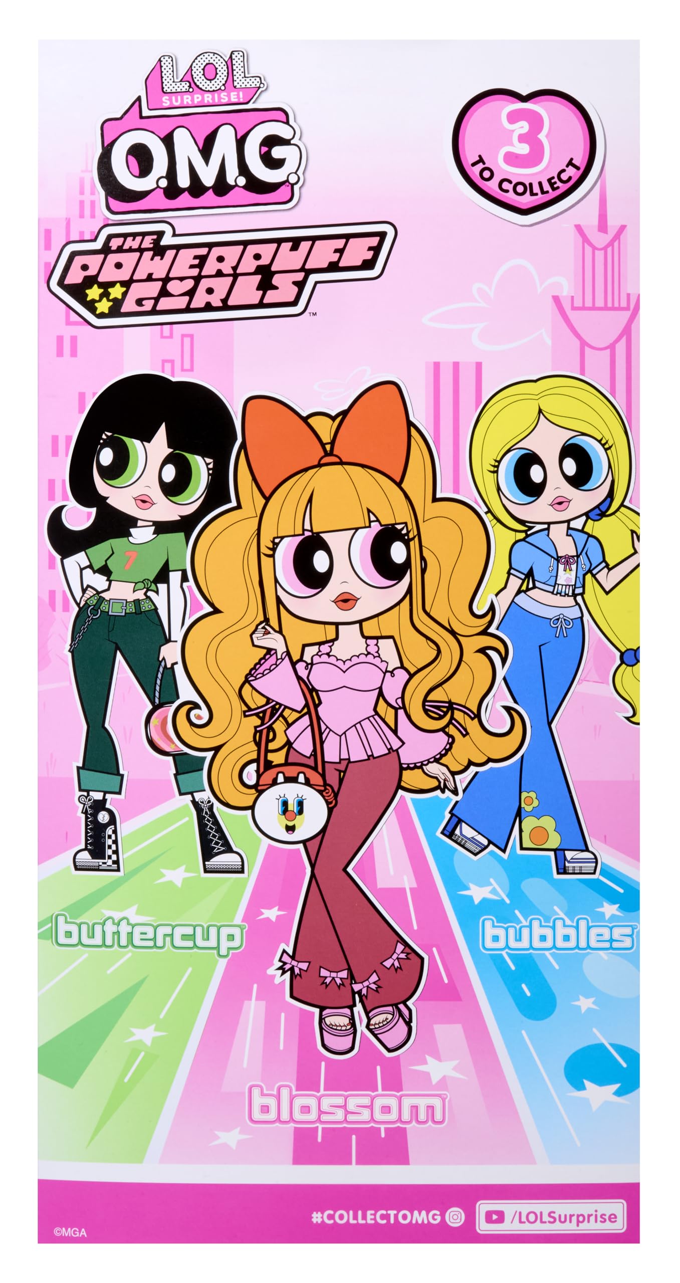 LOL Surprise OMG The Powerpuff Girls Doll - Blossom - Image 10