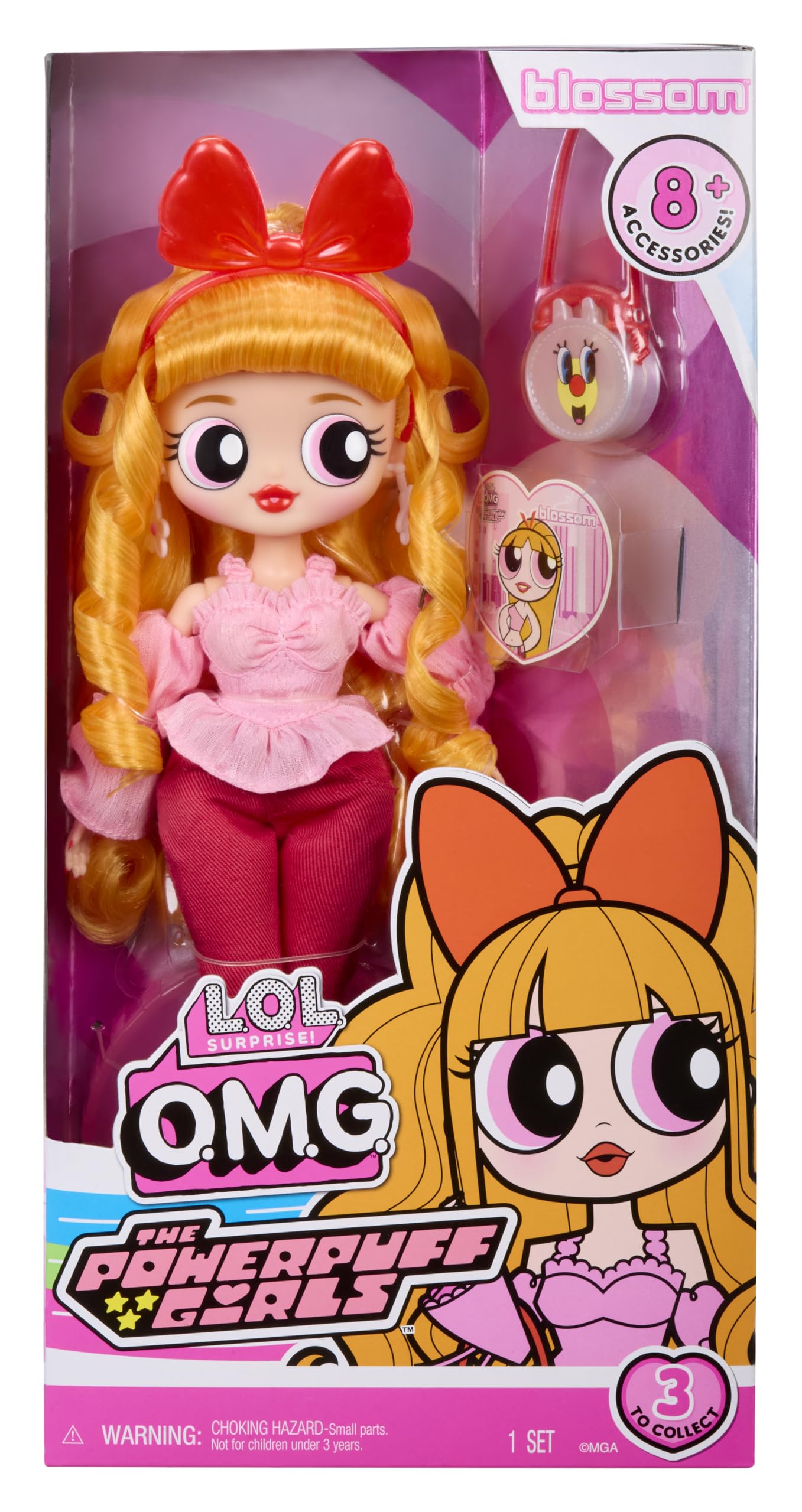 LOL Surprise OMG The Powerpuff Girls Doll - Blossom - Image 9