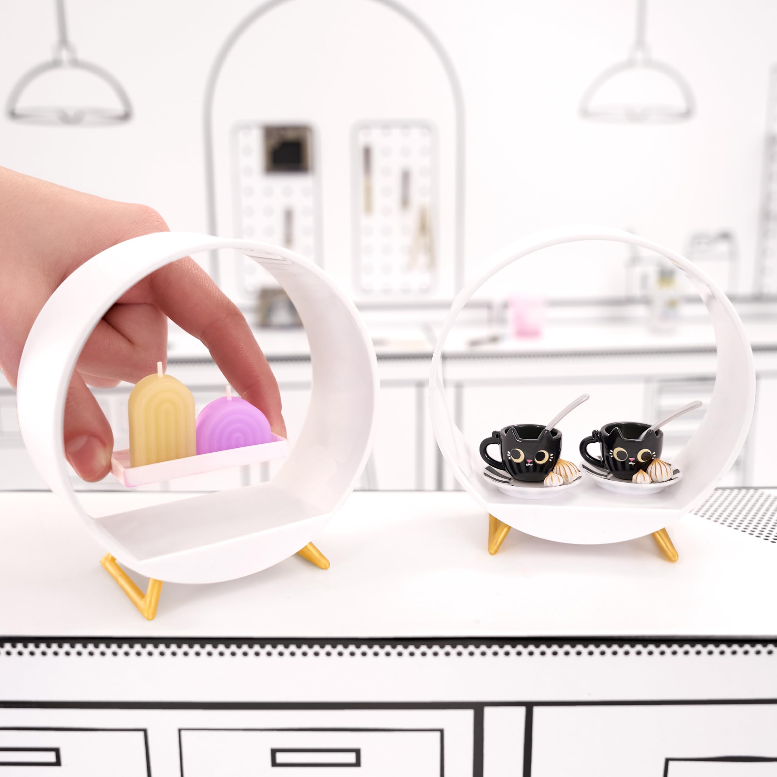 Make It Mini Lifestyle Series 2 Mini Collectibles MGA's Miniverse, Mystery Blind Packaging, DIY, Crafts, Resin Play, Replica Items, Molds, Teapots, Teacups, Candles, Vase Collectors, 8+ - Image 5