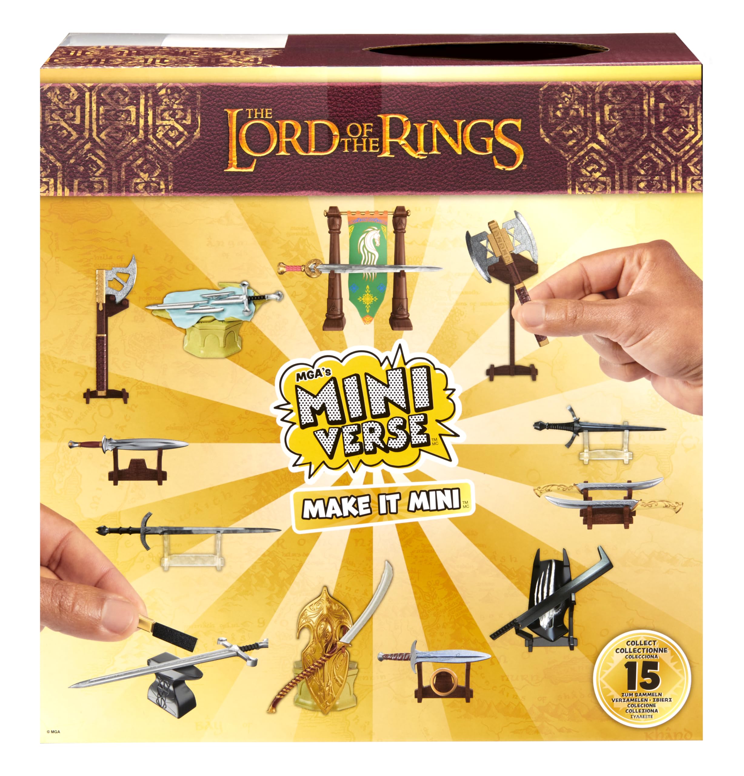 Make It Mini The Lord of The Rings Mini Collectibles - MGA's Miniverse, Blind Packaging, DIY, Resin Play, Replicas, NOT Edible, Collectors, 8+ - Image 6