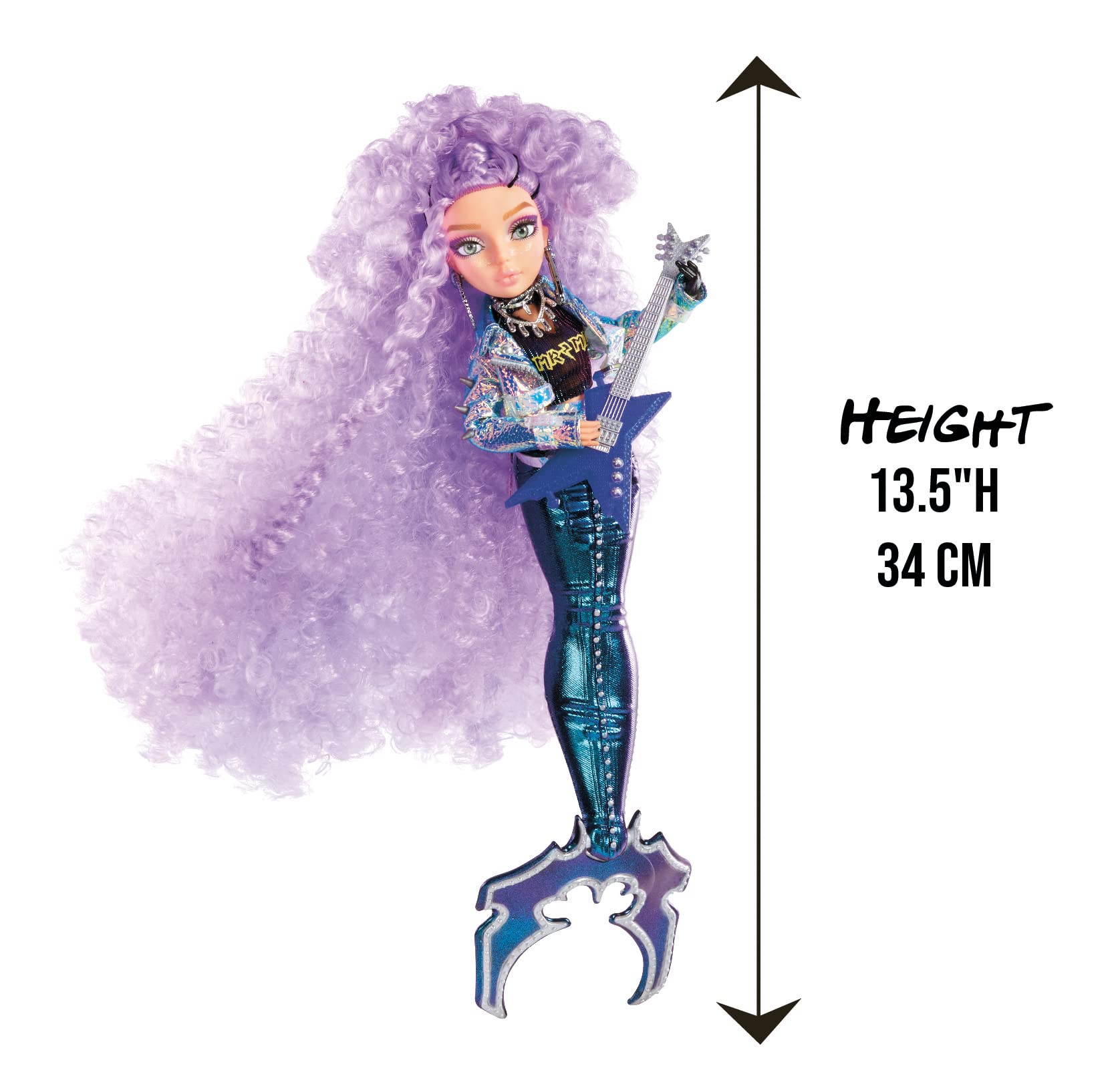 MERMAZE MERMAIDZ Color Change Riviera Mermaid Fashion Doll with Designer Outfit & Accessories, Stylish Hair & Sculpted Tail, Poseable, Toy Gift Girls Boys Collectors Ages 4 5 6 7 8 to 12+, 580812 - Image 3