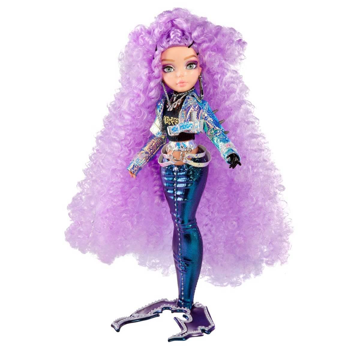 MERMAZE MERMAIDZ Color Change Riviera Mermaid Fashion Doll with Designer Outfit & Accessories, Stylish Hair & Sculpted Tail, Poseable, Toy Gift Girls Boys Collectors Ages 4 5 6 7 8 to 12+, 580812 - Image 6