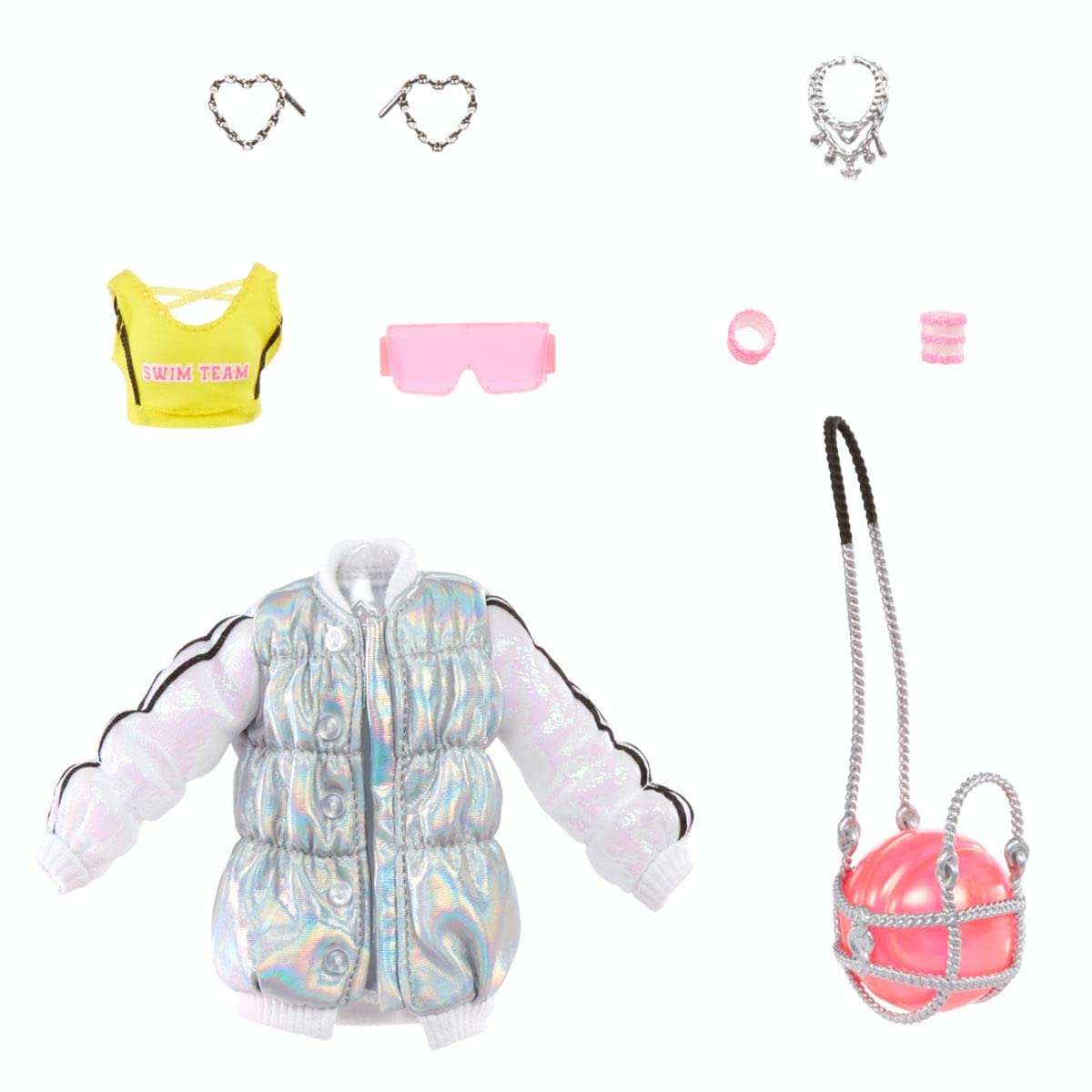 MERMAZE MERMAIDZ Jordie Color Change Fashion Doll, Stylish Hair & Tail, Poseable, Ages 4-12, 580836 , 13.5 Inch - Image 6