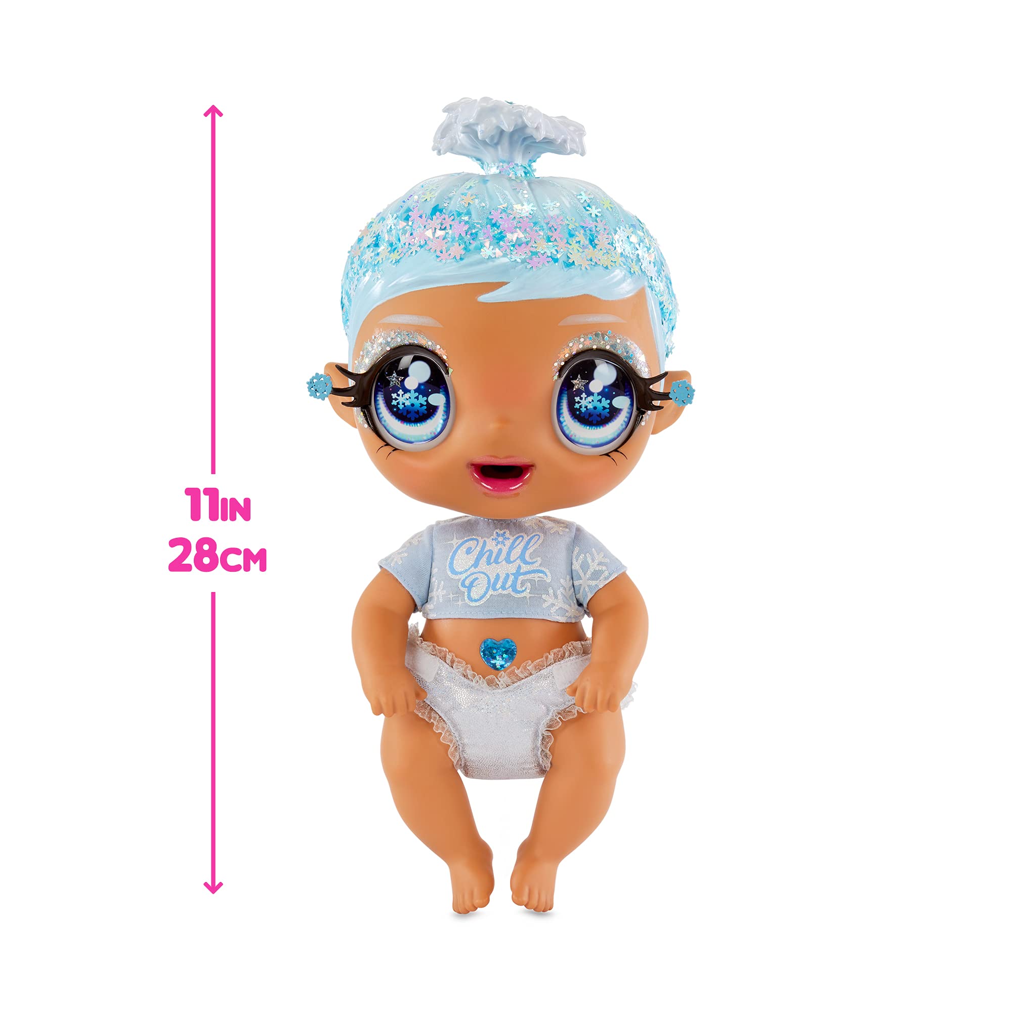 MGA Entertainment Glitter BABYZ, 1 Dpll, 3 Hair Color Changes - Image 4