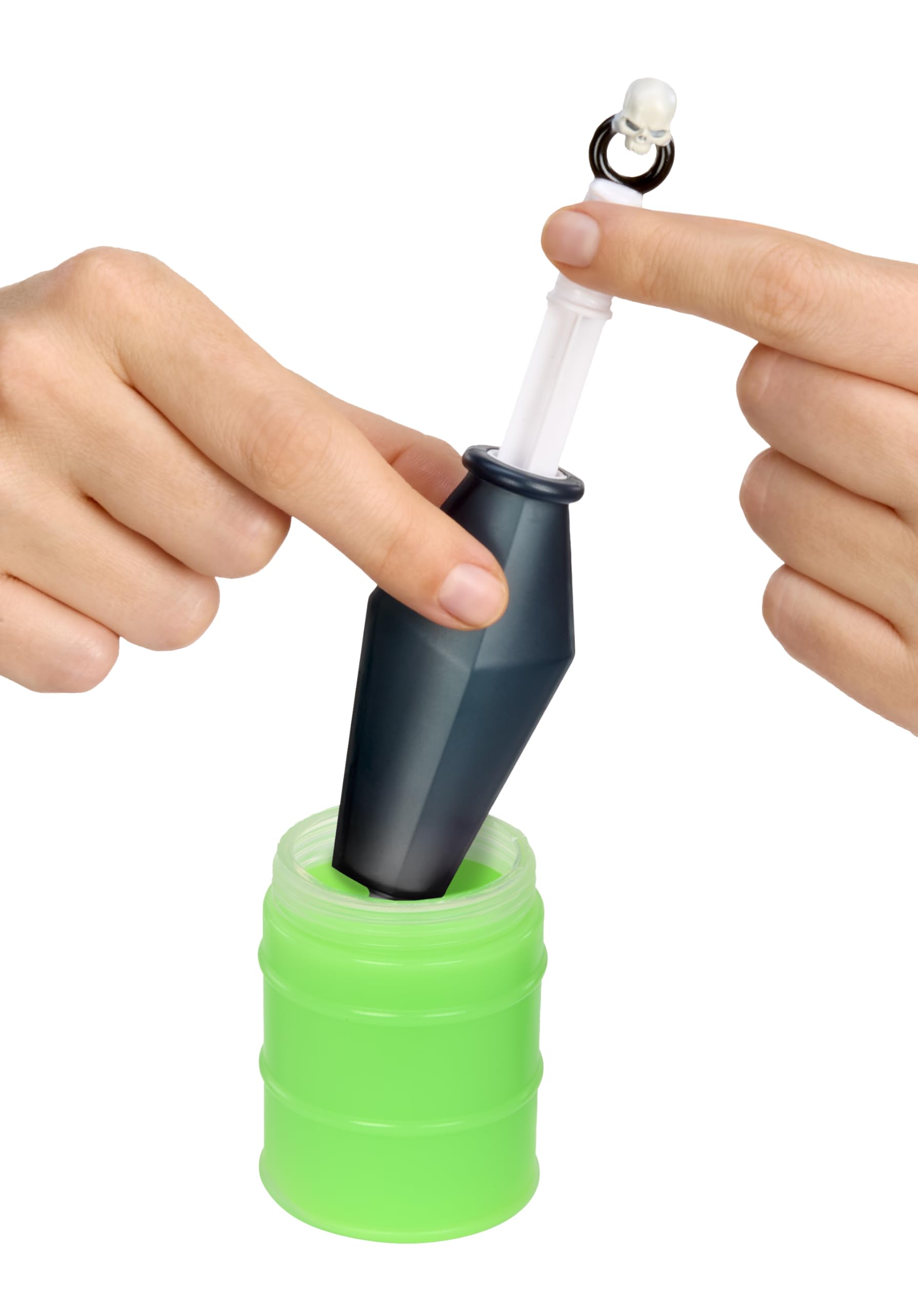 MGA Entertainment Ninjombie Action Figure - Crimson Fang, Boys Action Ninja Zombie Slime Monster Action Figure, Ages 6+ - Image 4