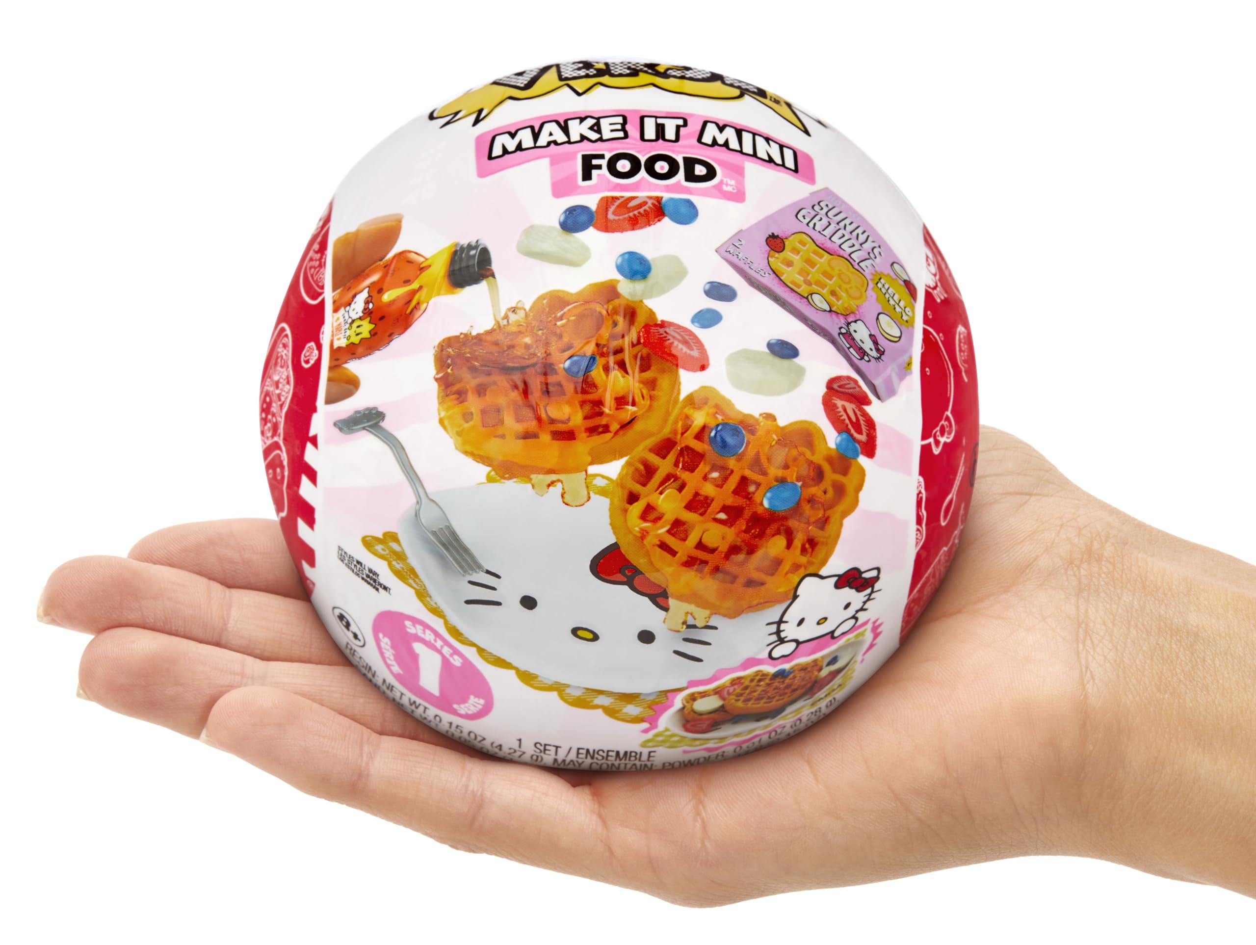 MGA's Miniverse Make It Mini Food Hello Kitty (2 Pack), Mini Collectibles, Sanrio, Mystery Blind Packaging, DIY, Crafts, Resin Play, Replica Food, Novelty, NOT Edible, 8+ - Image 4