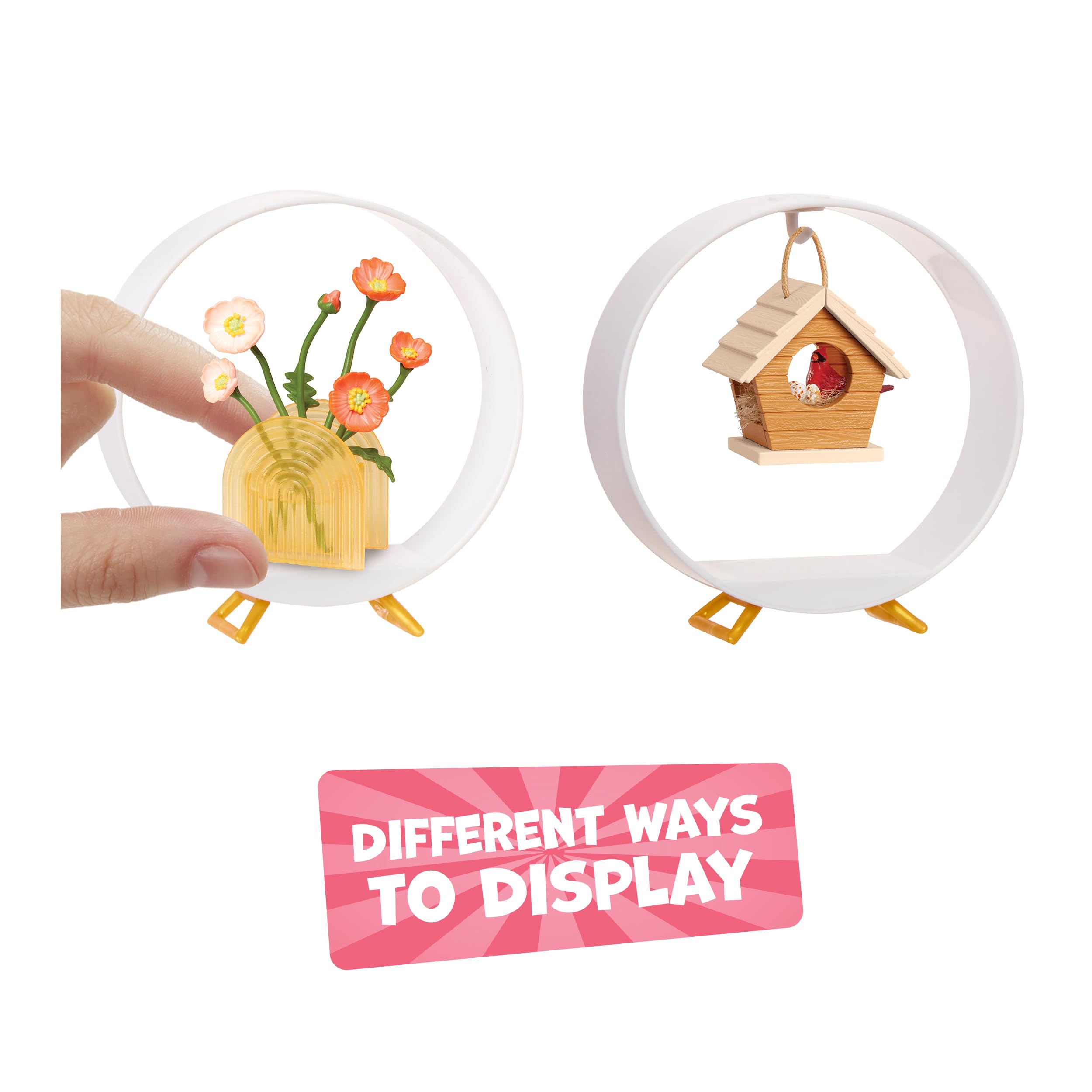 MGA's Miniverse Make It Mini Lifestyle Home Series 1 Collectibles, Mystery Blind Packaging, DIY Crafts, Resin Play, Replica Items, Mini Plants, Birdhouses, Bouquets Collectors, 8+ - Image 5