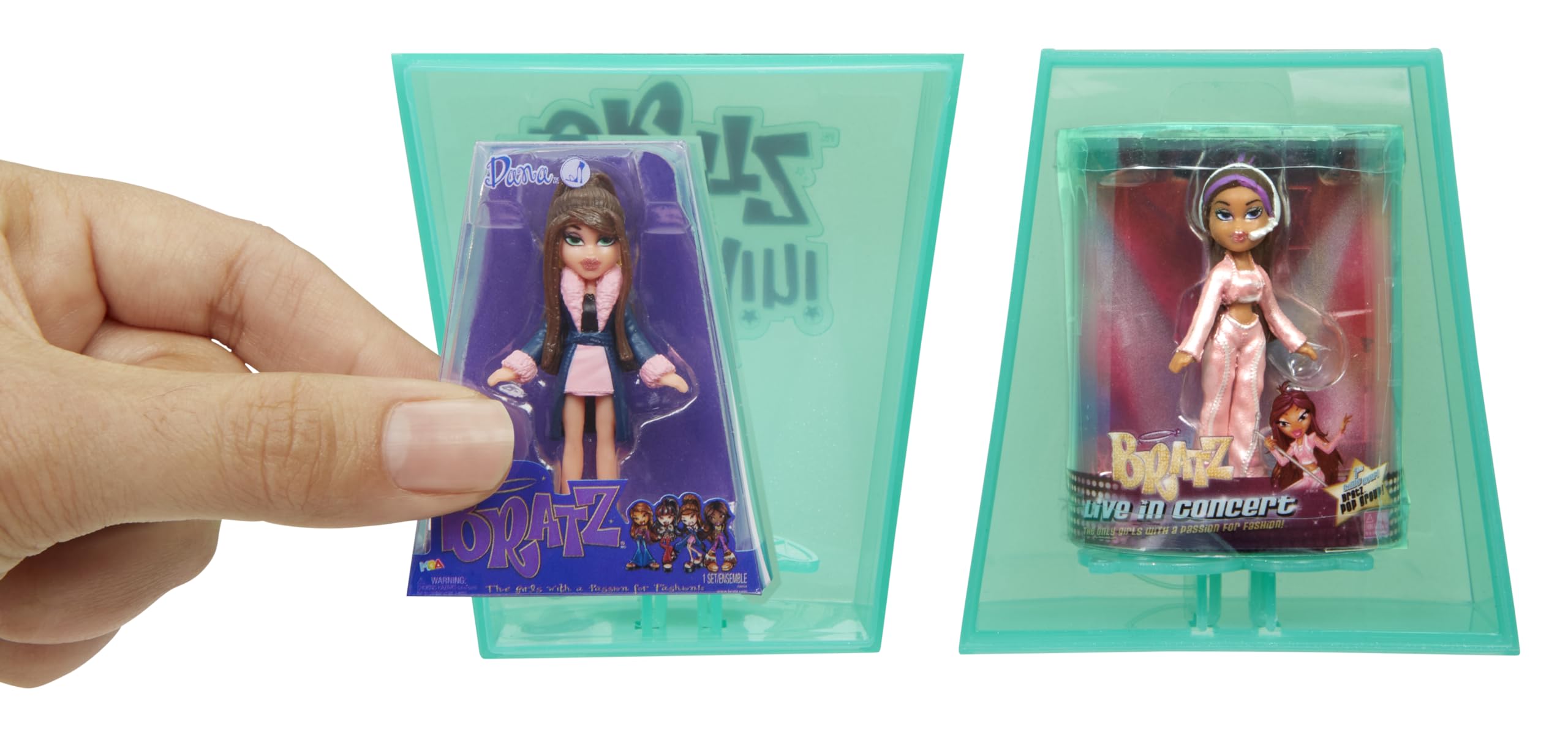 Mini Bratz Series 3 Collectible Figures, 2 Mini Bratz in Each Pack, Blind Packaging Doubles as Display, Y2K Nostalgia, Collectors Ages 6 7 8 9 10+ - Image 6