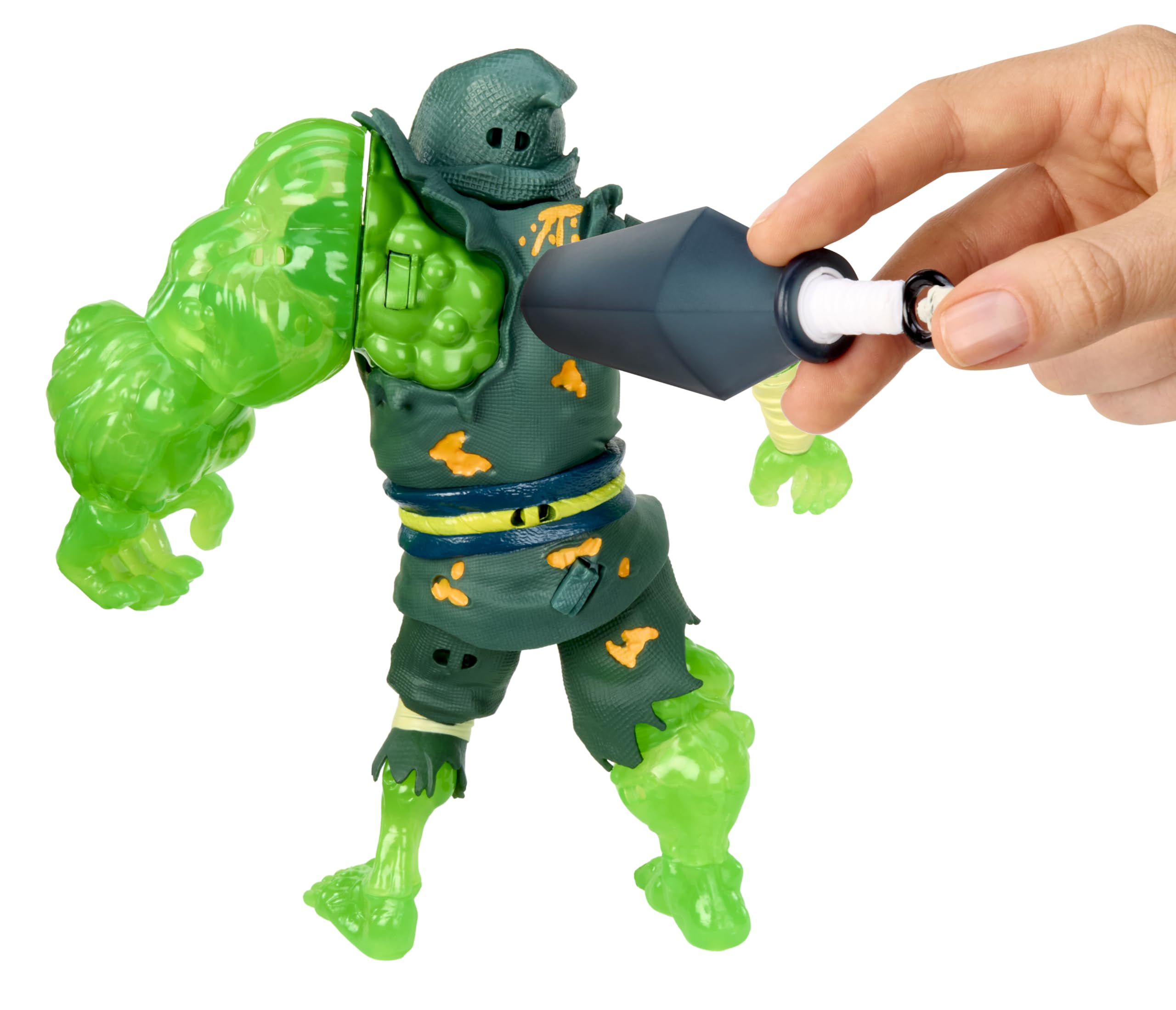 Ninjombie Action Figure - Haz Mat, Boys Action Ninja Zombie Slime Monster Action Figure, Ages 6 + - Image 4