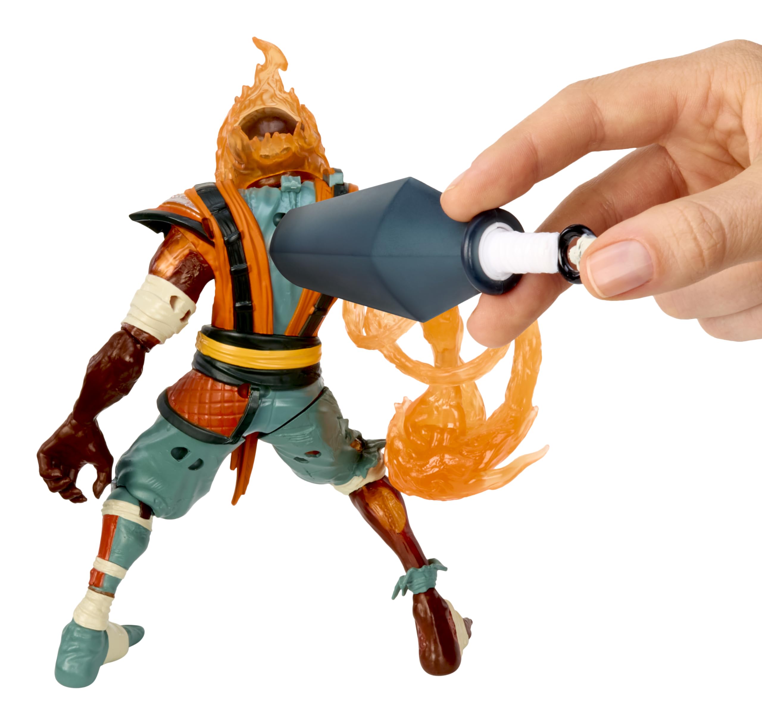 Ninjombie Action Figure - Scorchstrike, Boys Action Ninja Zombie Slime Monster Action Figure, Ages 6 + - Image 4